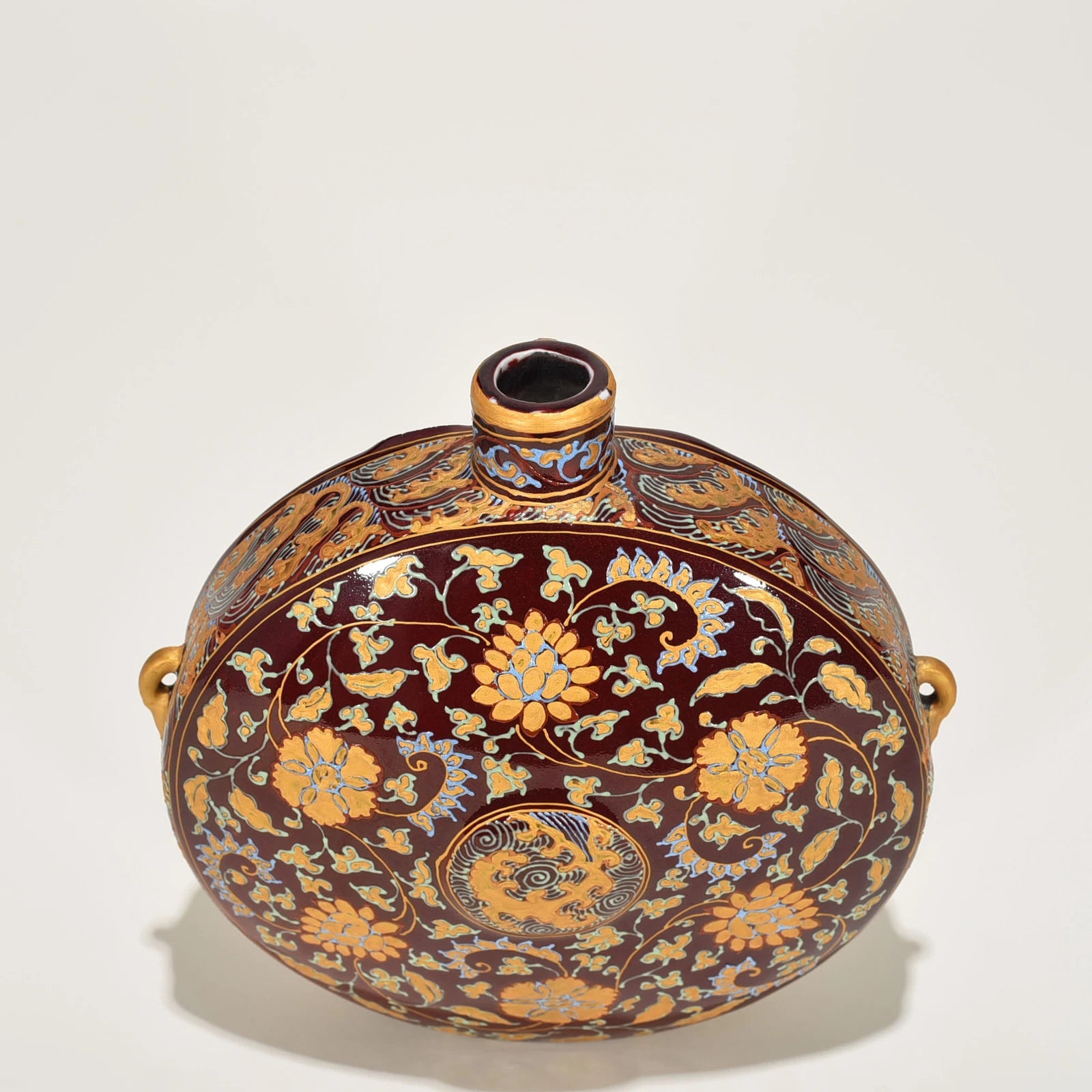 8.7" Old Chinese Porcelain ming dynasty yongle mark colour enamels flower Teapot | eBay