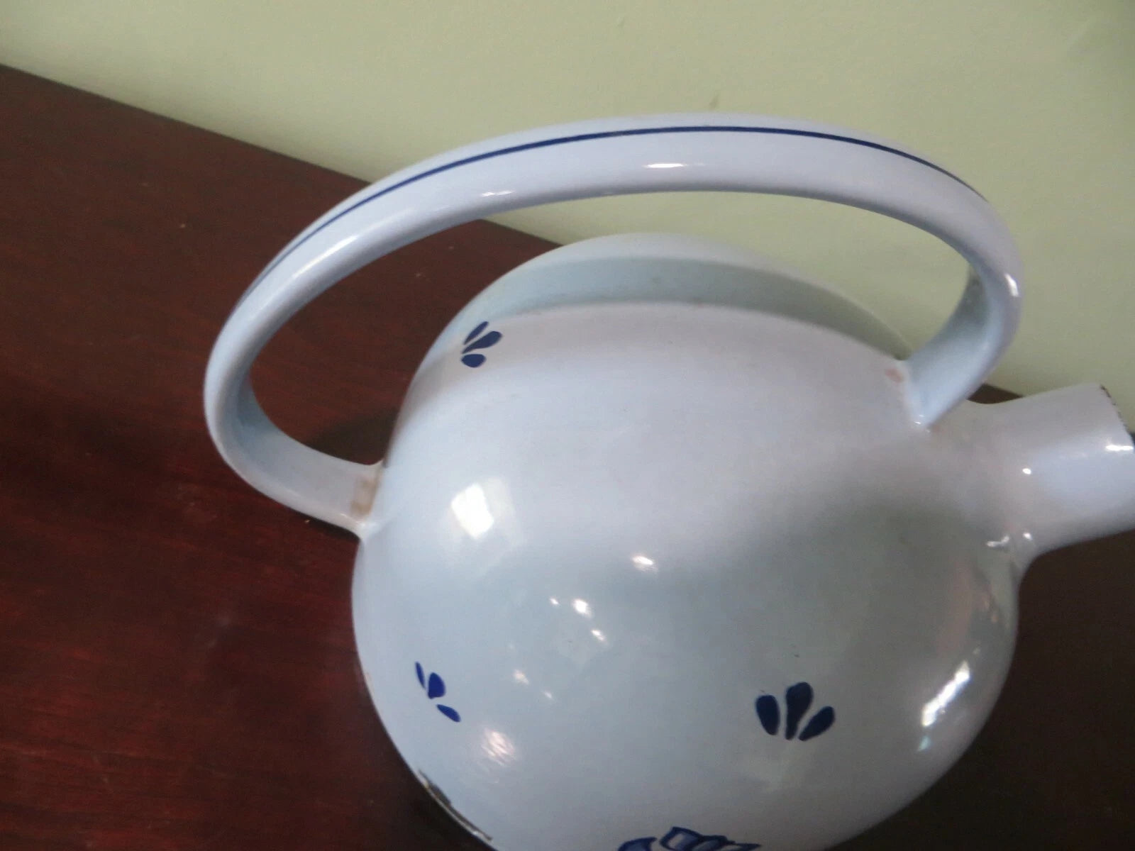 blue porcelain vintage tea pot kettle | eBay