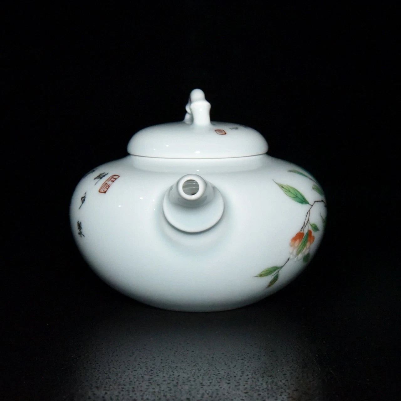 5.5" China Old Fashioned Qing Yongzheng Mark Porcelain Colour Enamels Teapot | eBay