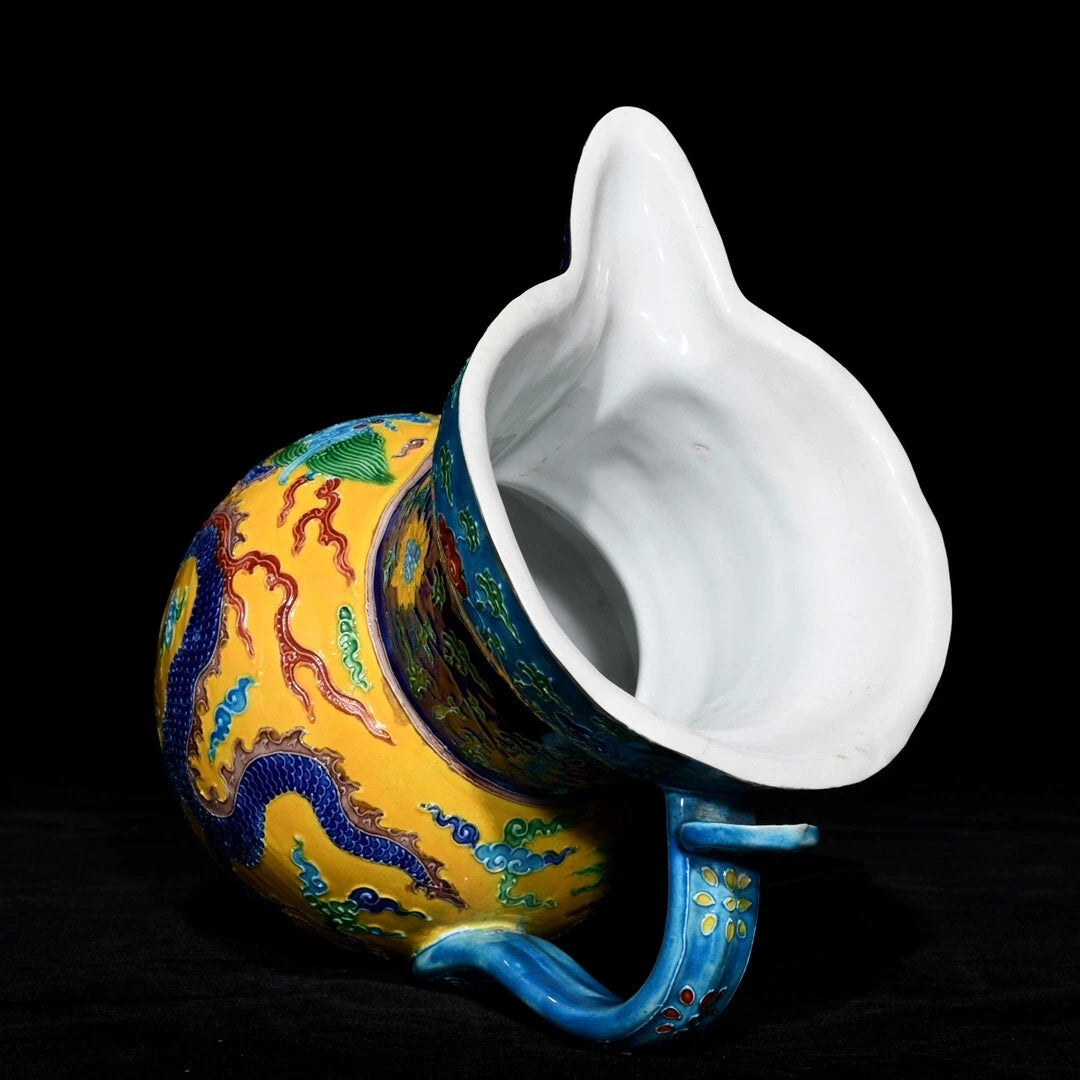 Fine Collected Art Chinese Hand Painting Enamel color Porcelain Dragon Teapot | eBay