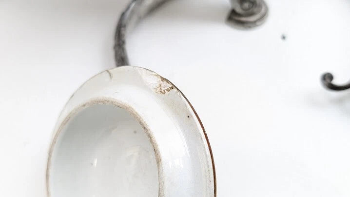 Antique Teapot Kettle on Stand Victorian Meriden Silver Plate Porcelain Enamel | eBay