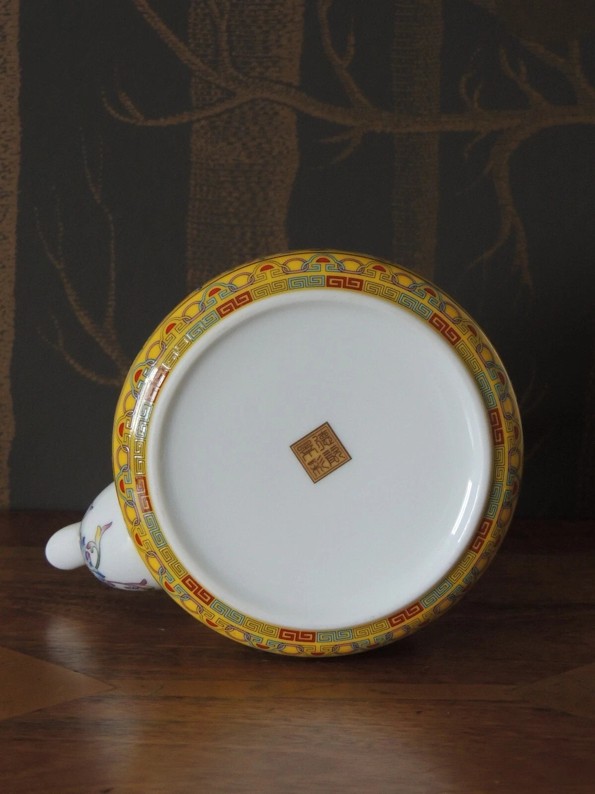 Enamelled Chinese Porcelain Teapot | eBay
