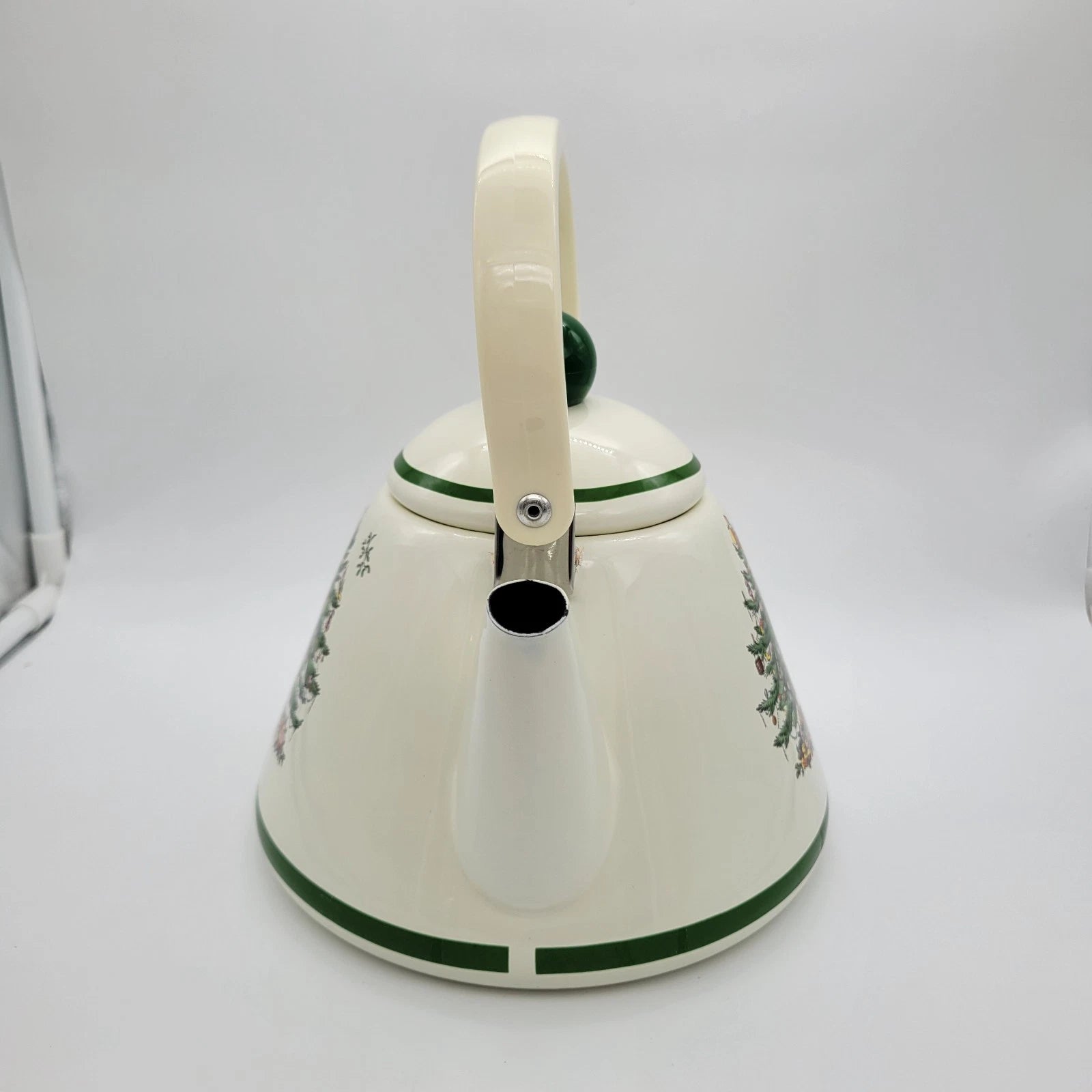 Spode Christmas Tree Tea Kettle Porcelain Enamel On Steel 2.5 qt. | eBay