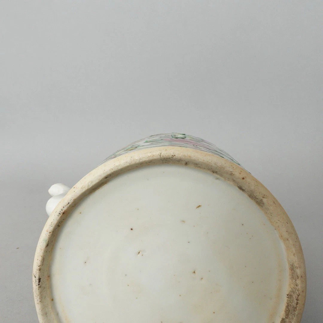 Antique Chinese Famille Rose Porcelain Teapot And Lid Enamel Hand Painted China | eBay