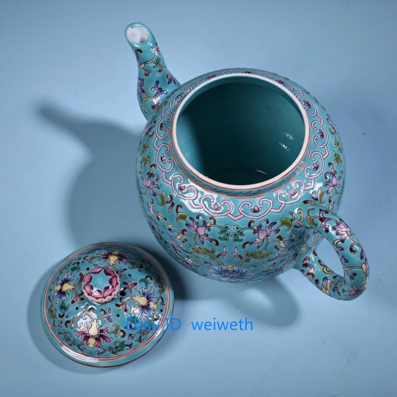 Collection Old Qing Dynasty Hand made Painted Enamel Colored Porcelain Teapot | eBay