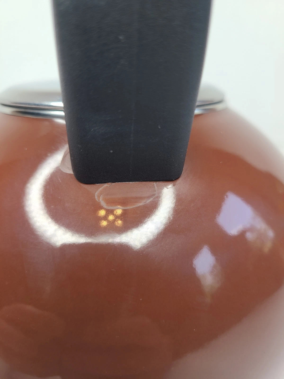 Silver Stone2 Porcelain Enamel Teapot 2 Quart Brand NEW | eBay