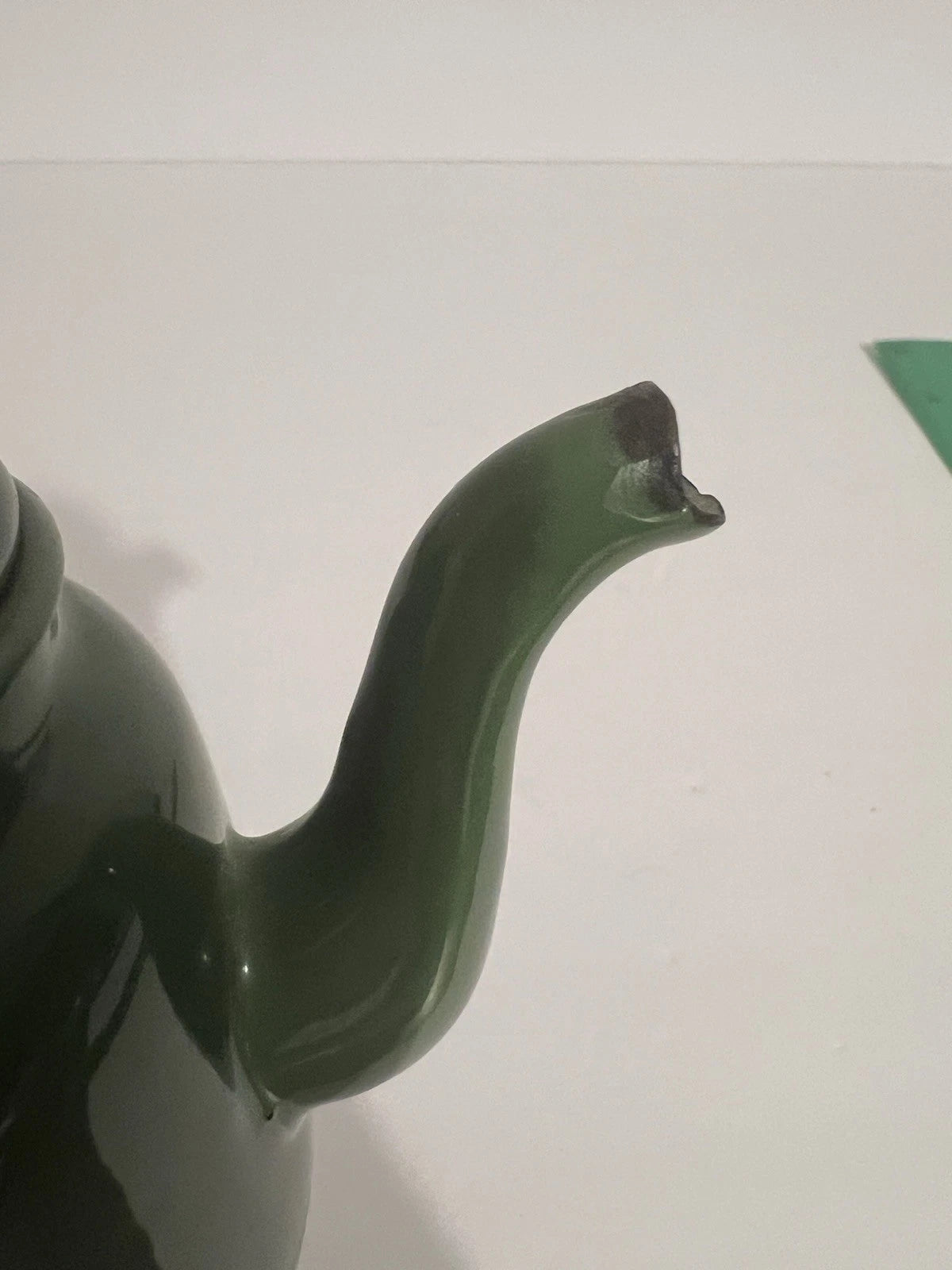 Pair of 2 Vintage Green Enamel Ware Teapots Has Wear see photos | eBay