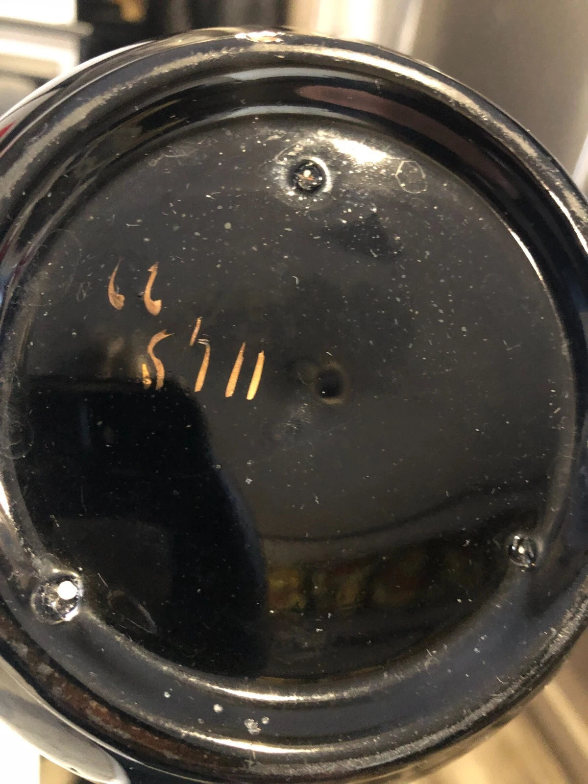 Vintage Teapot Cobalt Blue, Jet Black, White Enameled Dots with Gold Accents | eBay