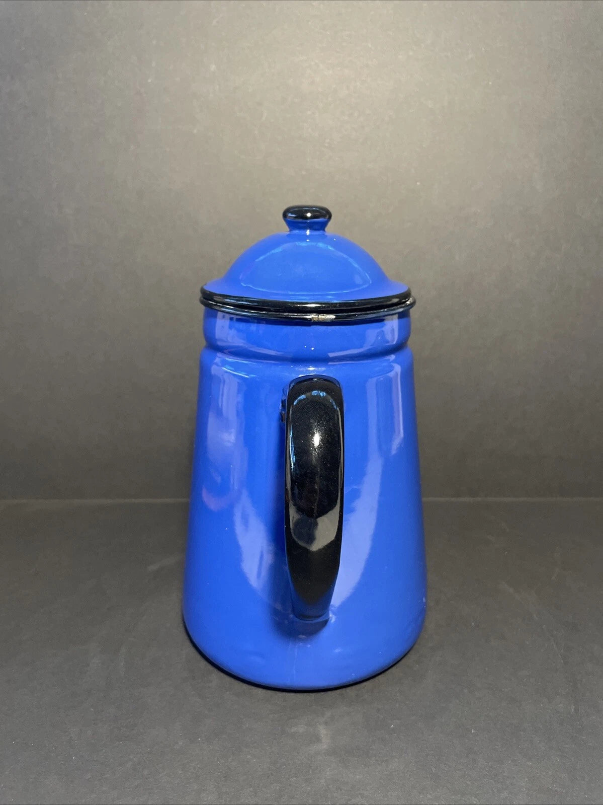 Vintage Enamelware Teapot Blue 9" Tall Made In Japan | eBay