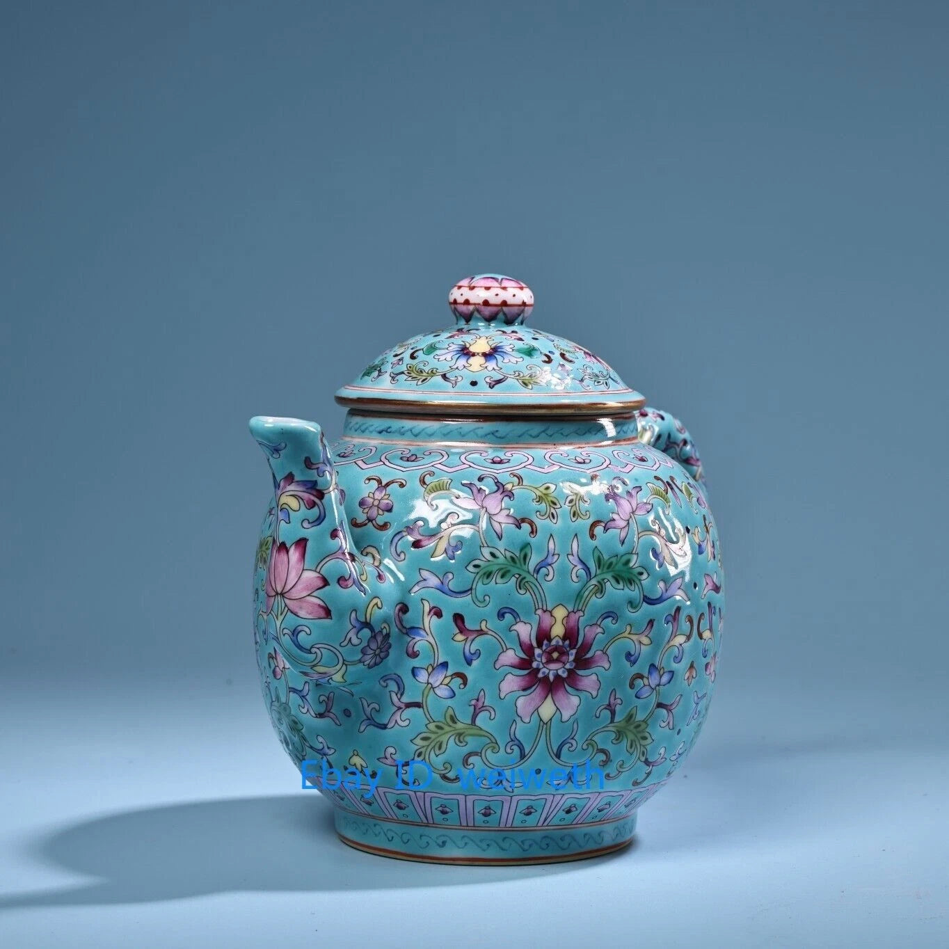 Collection Old Qing Dynasty Hand made Painted Enamel Colored Porcelain Teapot | eBay