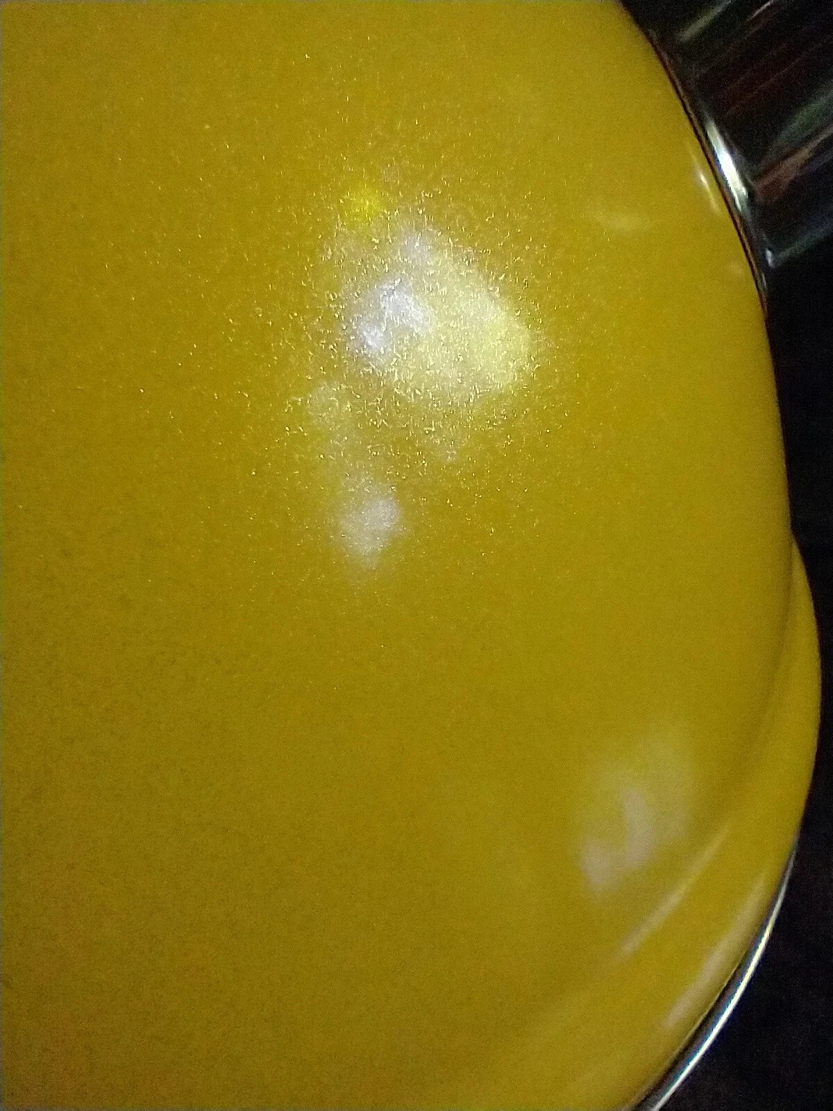 2.7 Qt. Yellow Metallic Enamel Professional Calidad Whistling Tea Pot Used Once | eBay