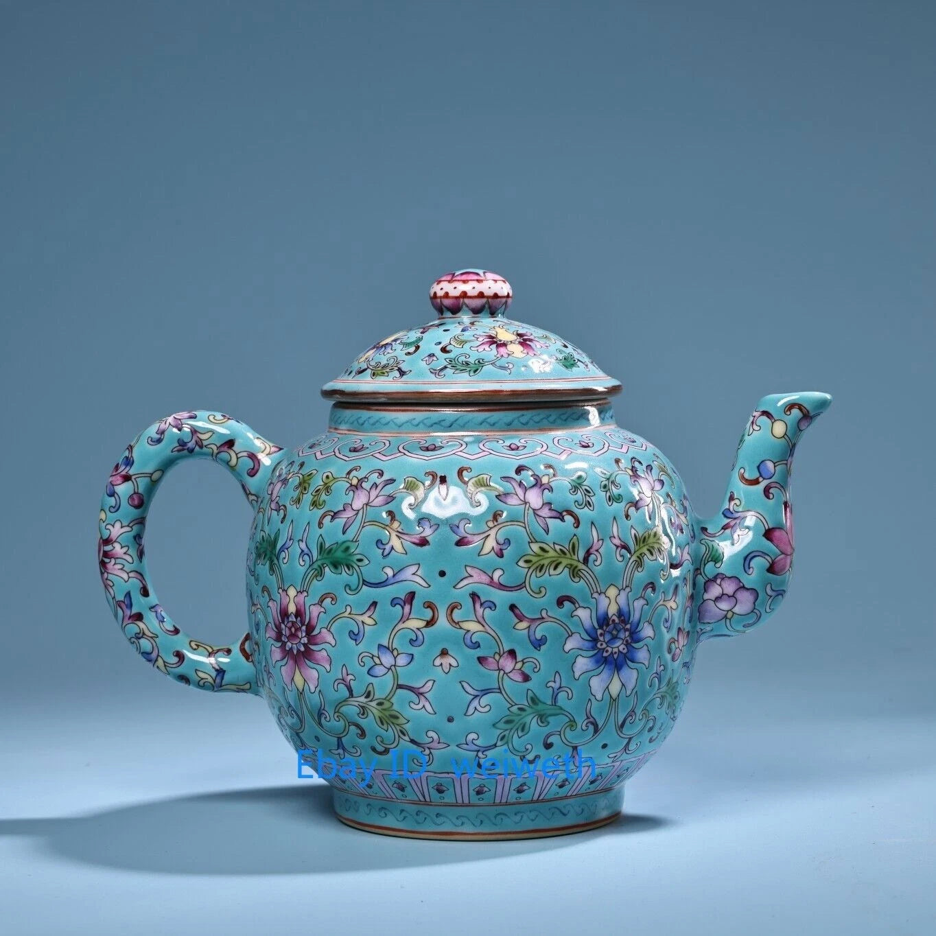 Collection Old Qing Dynasty Hand made Painted Enamel Colored Porcelain Teapot | eBay