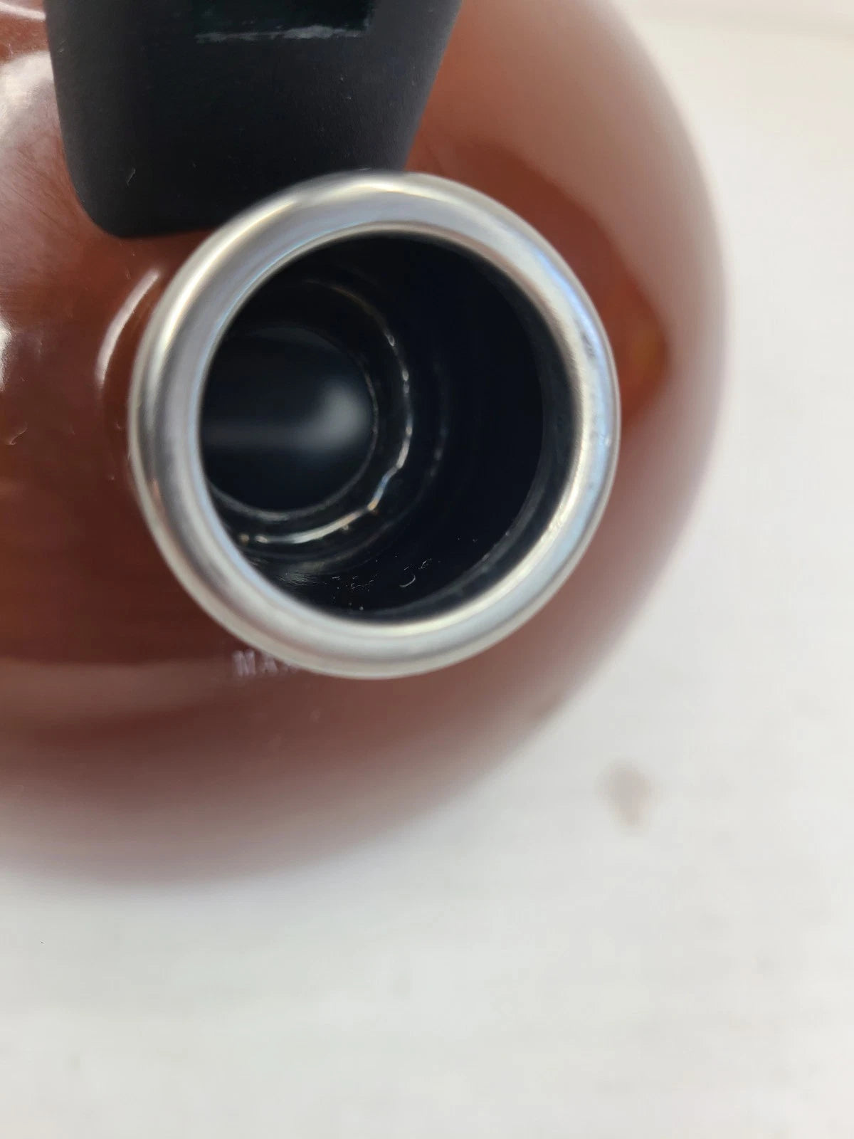 Silver Stone2 Porcelain Enamel Teapot 2 Quart Brand NEW | eBay