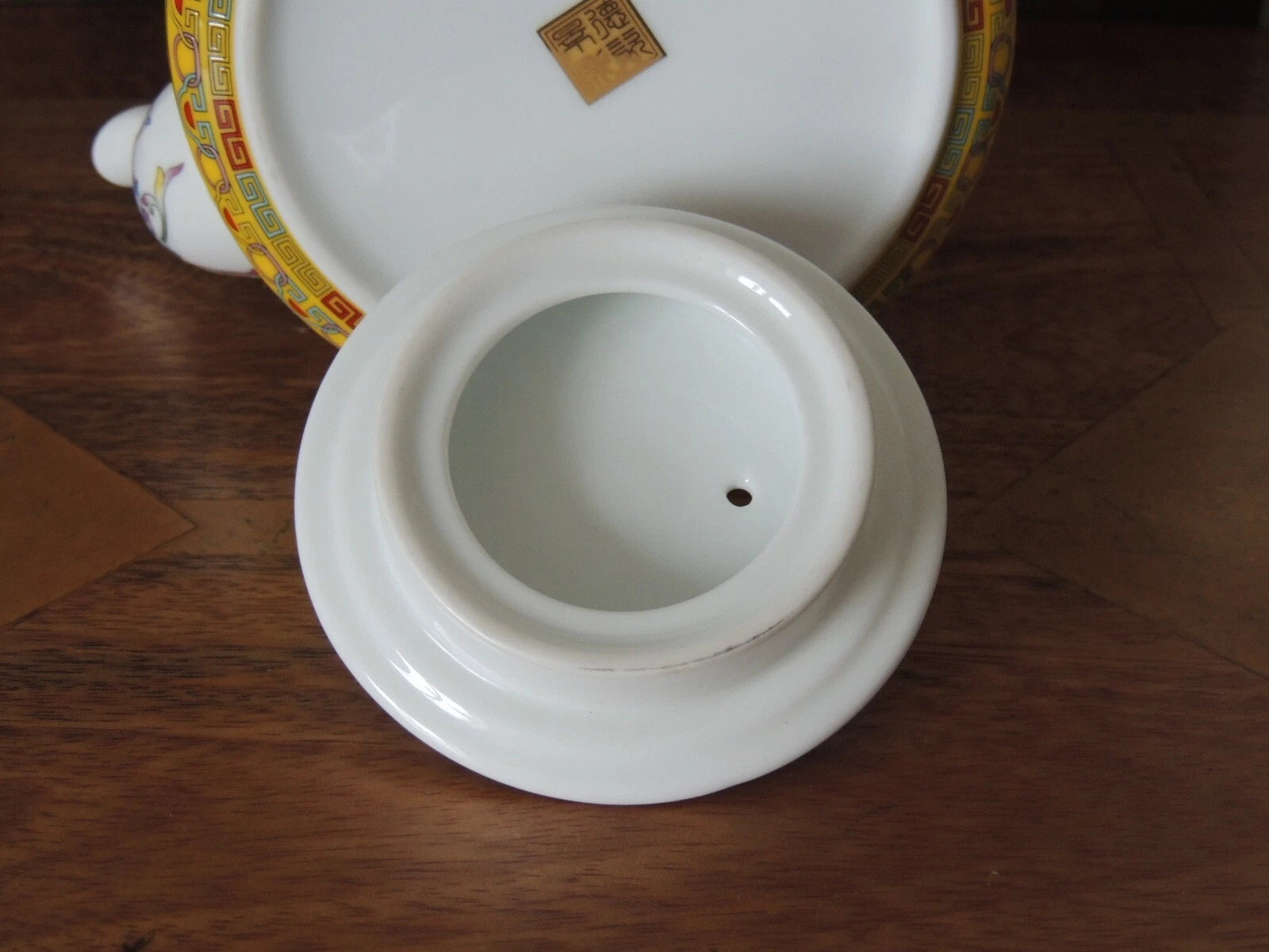 Enamelled Chinese Porcelain Teapot | eBay