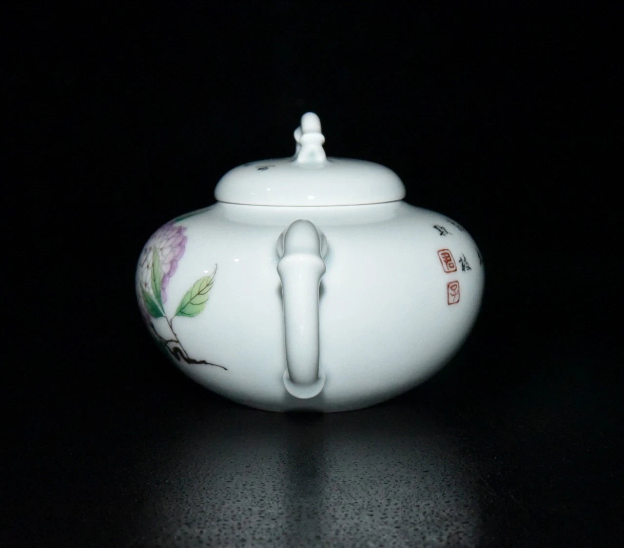 5.5" China Old Fashioned Qing Yongzheng Mark Porcelain Colour Enamels Teapot | eBay