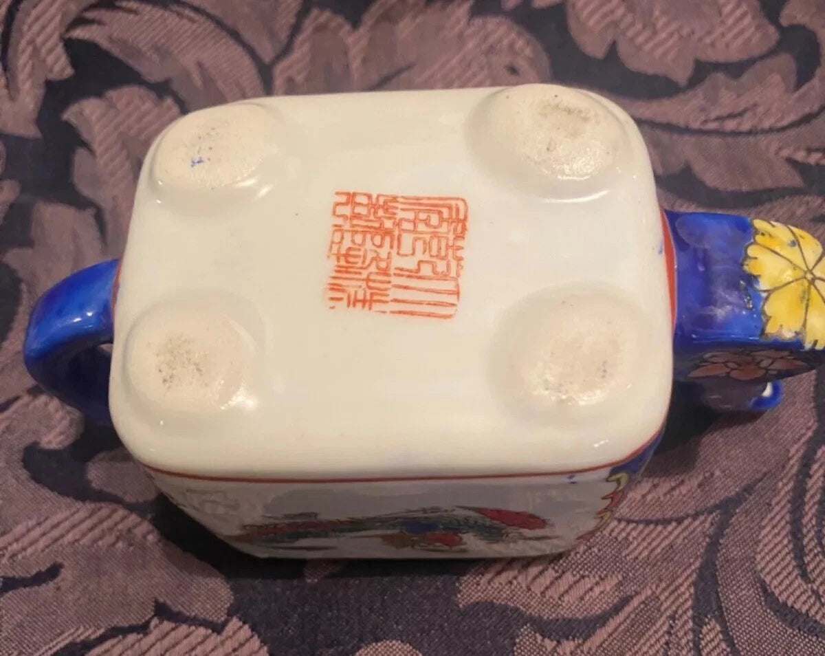 Chinese Antique Enameled porcelain Teapot | eBay