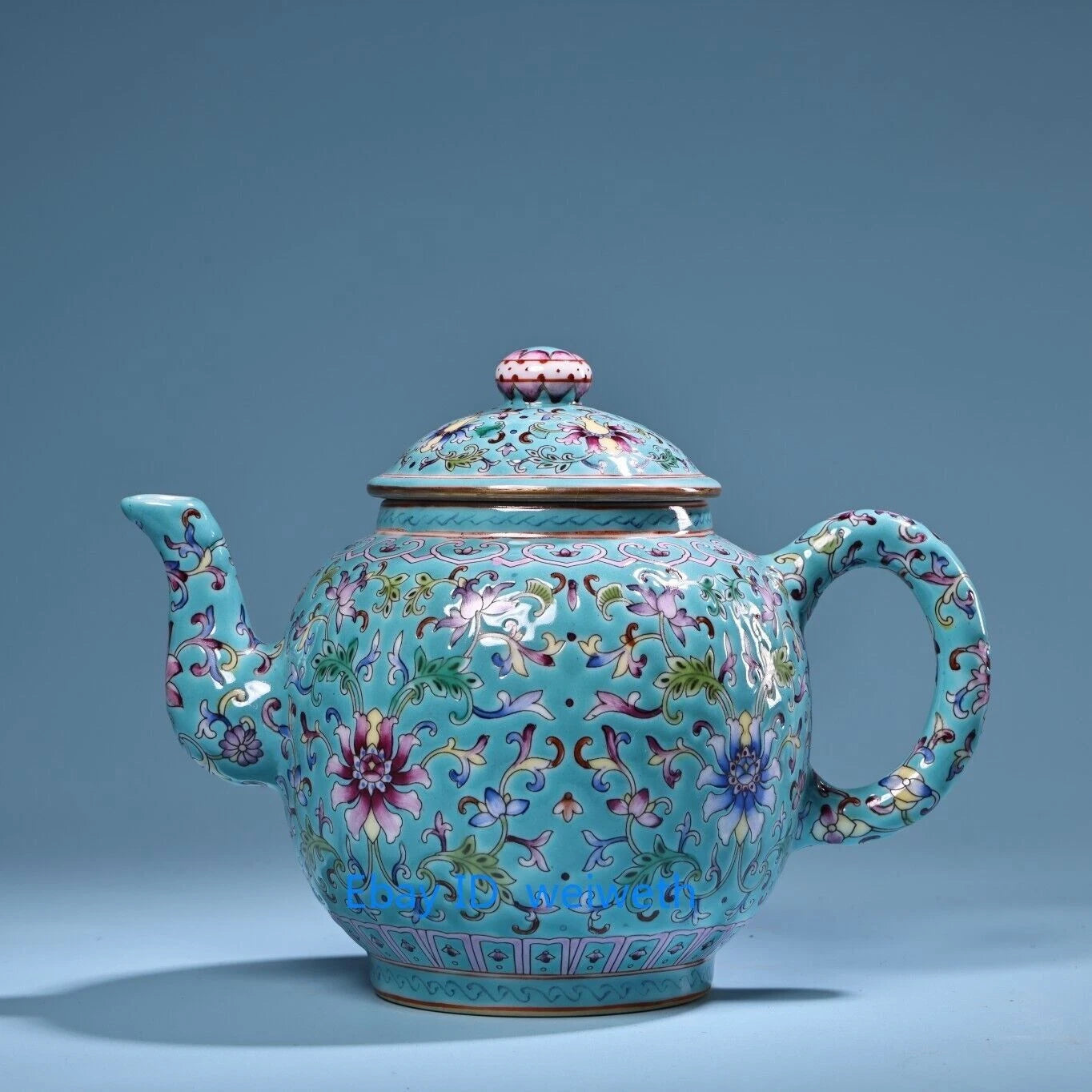 Collection Old Qing Dynasty Hand made Painted Enamel Colored Porcelain Teapot | eBay