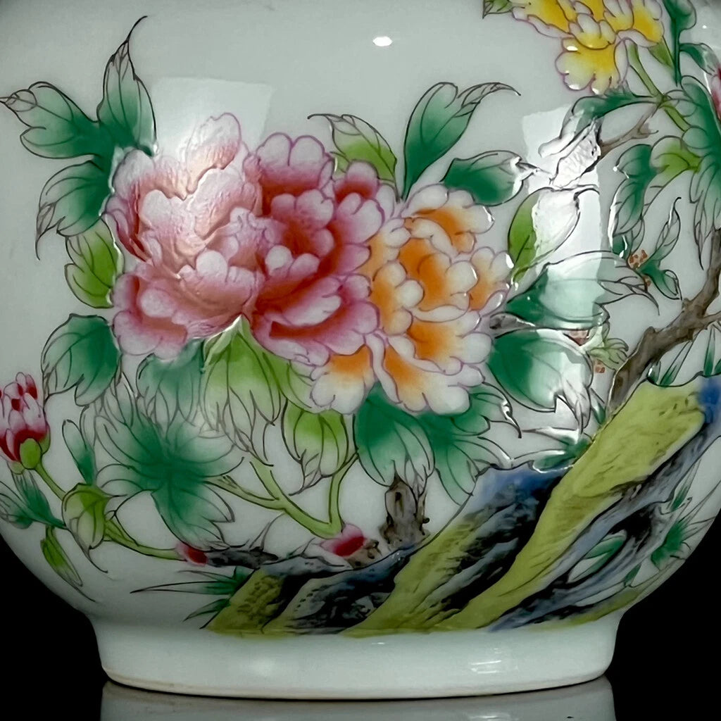 Chinese Enamel Colour Porcelain HandPainted Exquisite Flower&Plant Teapot 27240 | eBay