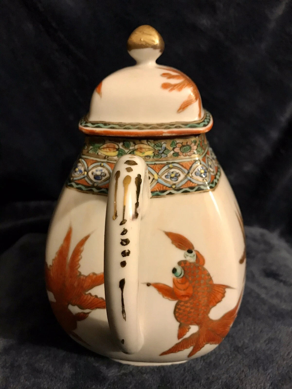 Rare Antique Chinese Export Early Republic Enameled Porcelain Teapot Tea Set | eBay