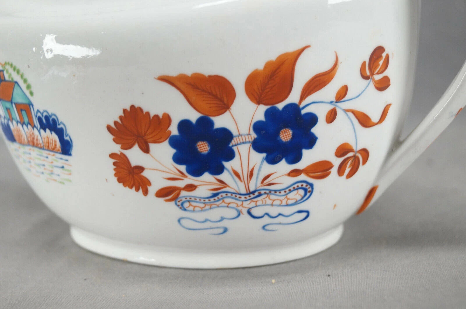 English Machin Pattern 222 Hand Enameled Porcelain Bone China Teapot Circa 1810 | eBay