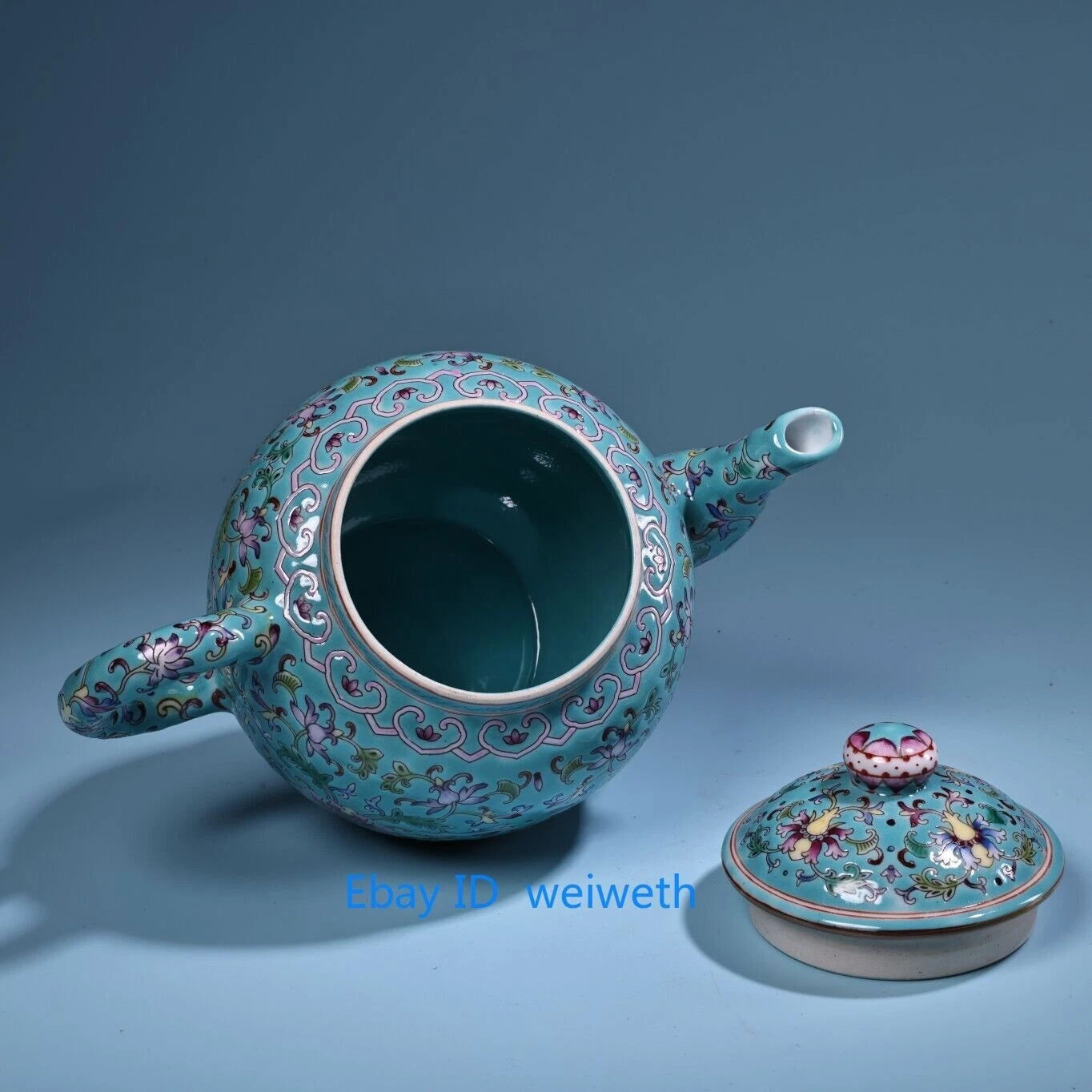 Collection Old Qing Dynasty Hand made Painted Enamel Colored Porcelain Teapot | eBay