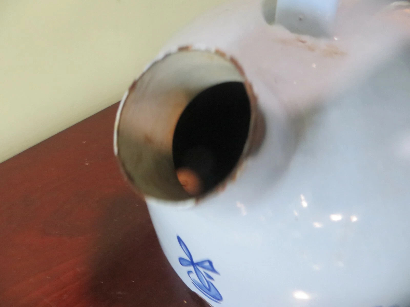 blue porcelain vintage tea pot kettle | eBay