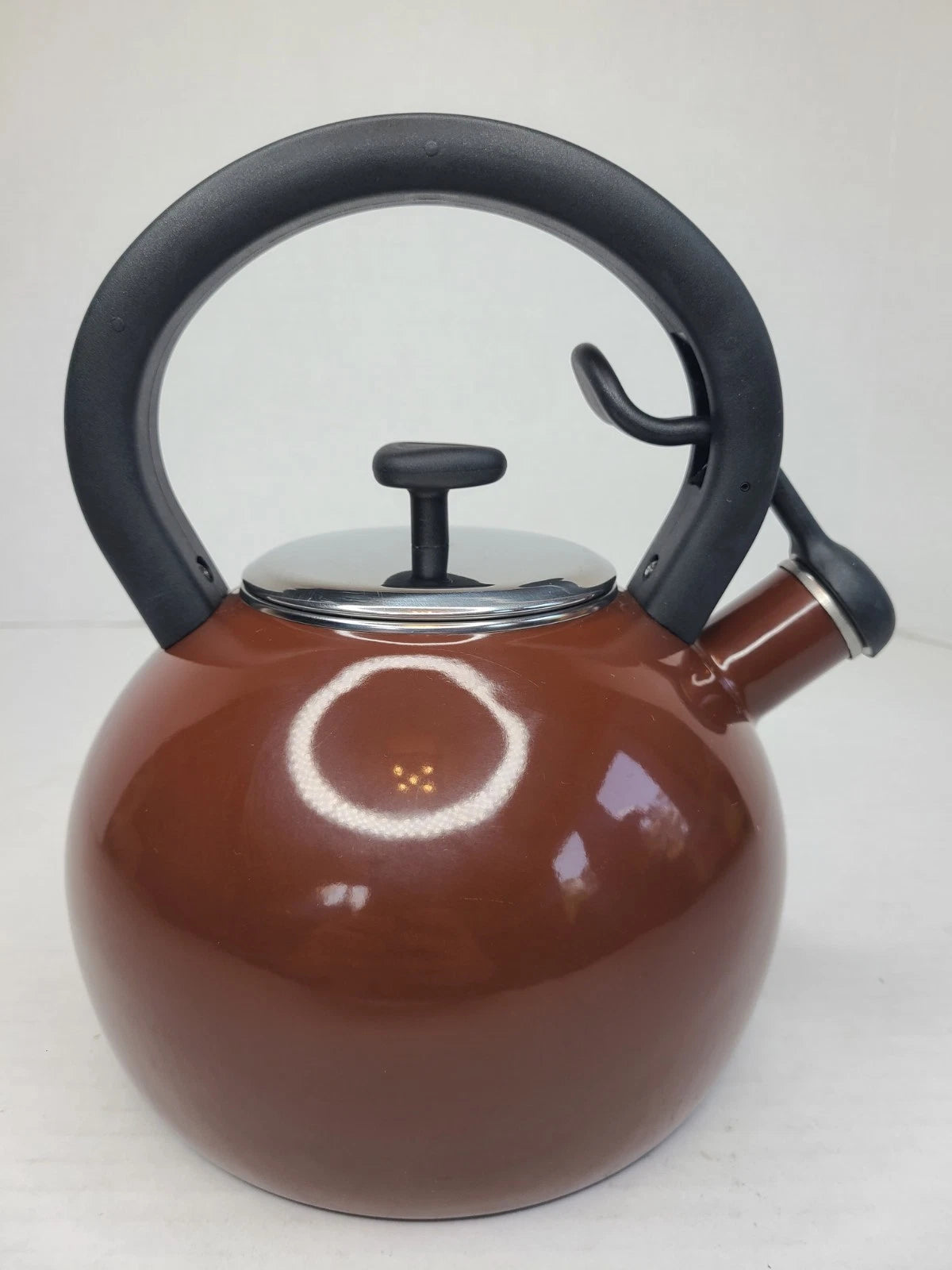 Silver Stone2 Porcelain Enamel Teapot 2 Quart Brand NEW | eBay