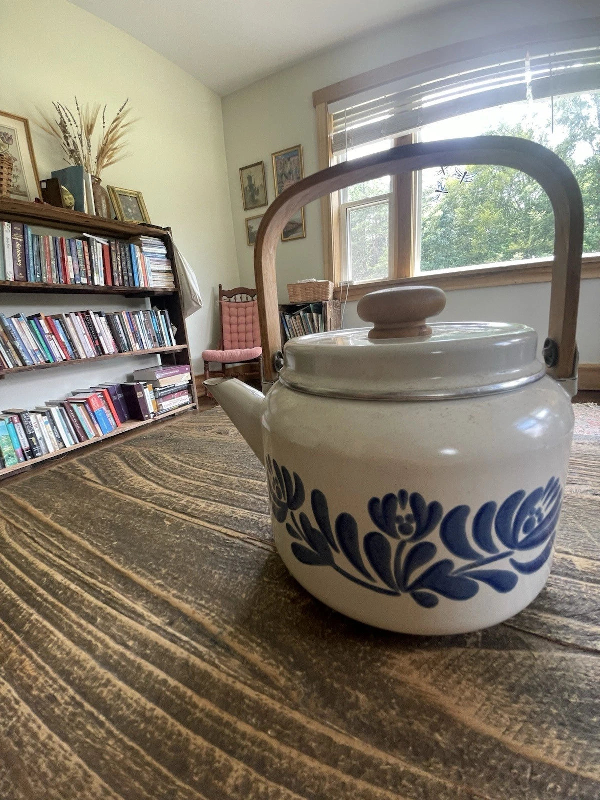 Pfaltzgraff Yorktown Enamel Tea Kettle | eBay