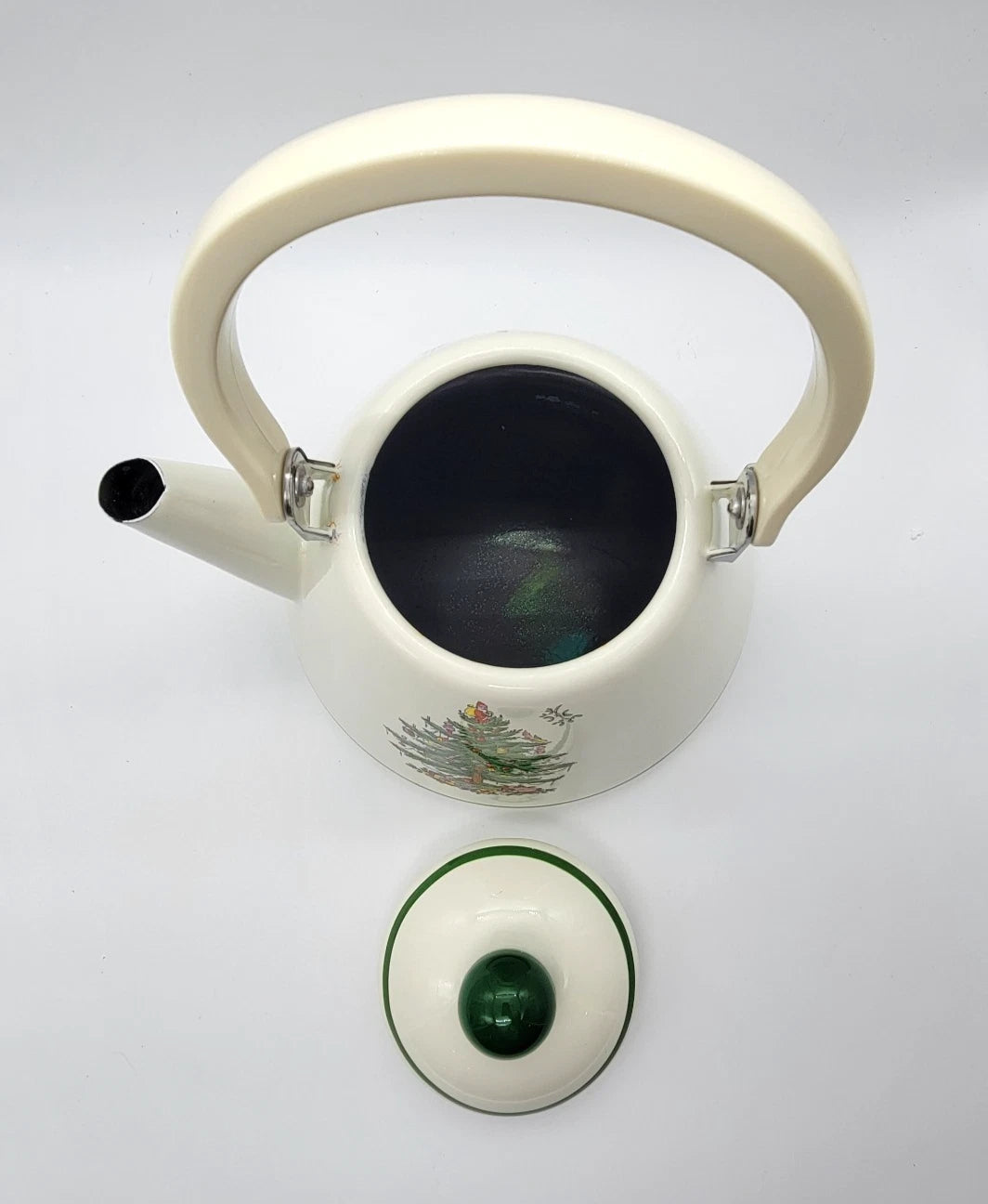 Spode Christmas Tree Tea Kettle Porcelain Enamel On Steel 2.5 qt. | eBay