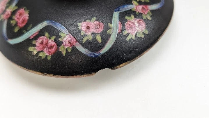 Antique Teapot Kettle on Stand Victorian Meriden Silver Plate Porcelain Enamel | eBay