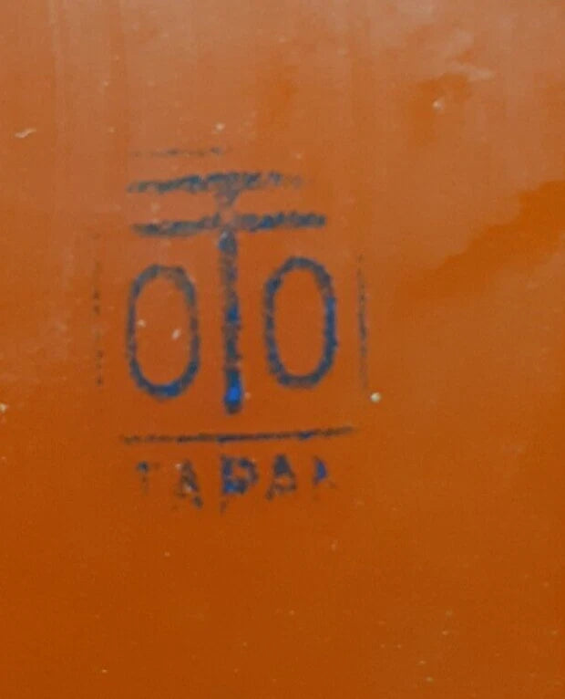 Red Enamel Teapot 9" Metal Enamelware Farmhouse Country Vintage Japan | eBay