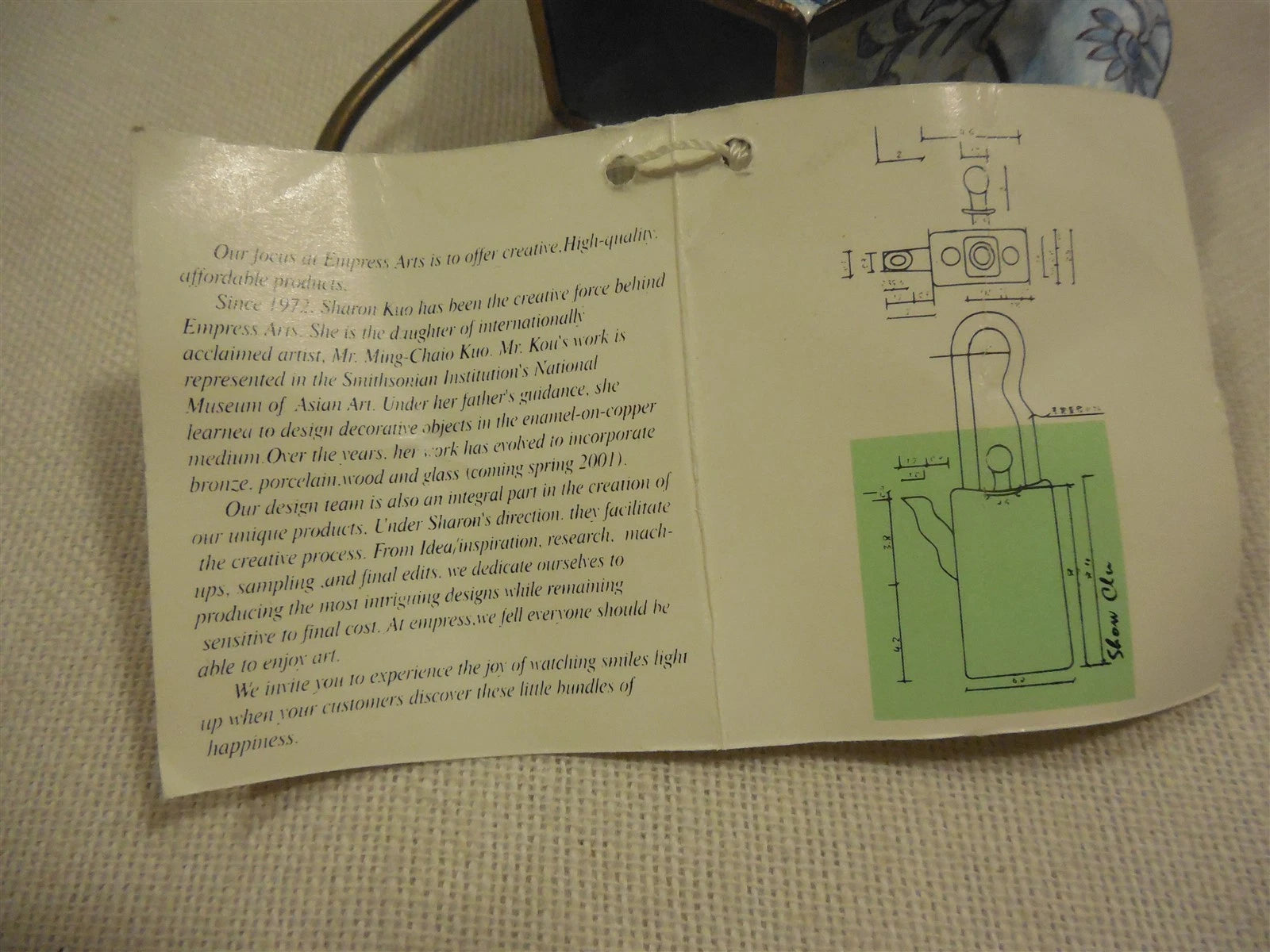 Vintage 2000 Empress Arts Enamel Teapot Cat with Fruit Basket | eBay