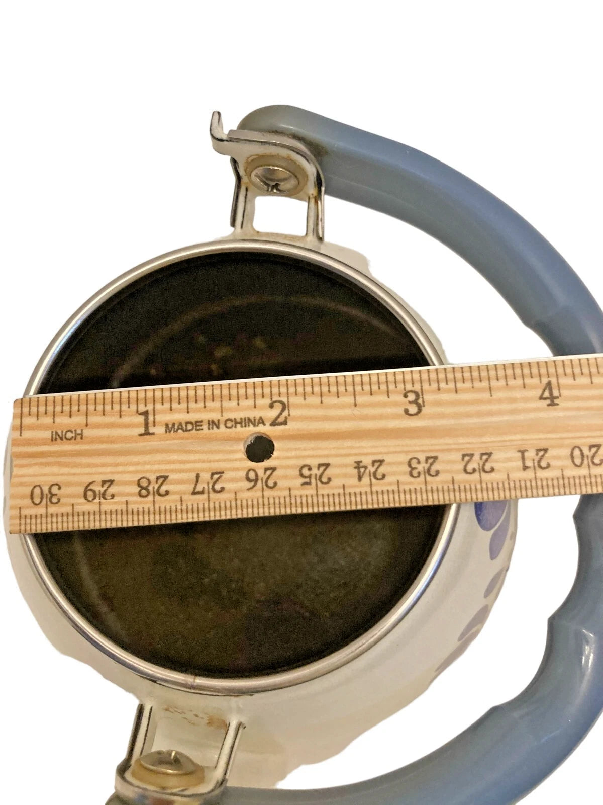 Pfaltzgraff Yorktowne 6" Stove Top Kettle/Teapot Porcelain Enamel With Lid 40 oz | eBay