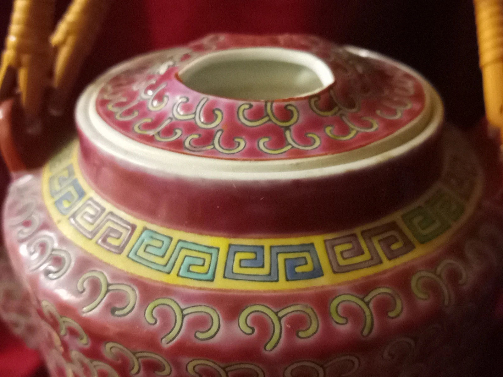 Chinese Famille Rose Enameled Porcelain Teapot 20th Century. (2lbs) Very Collect | eBay