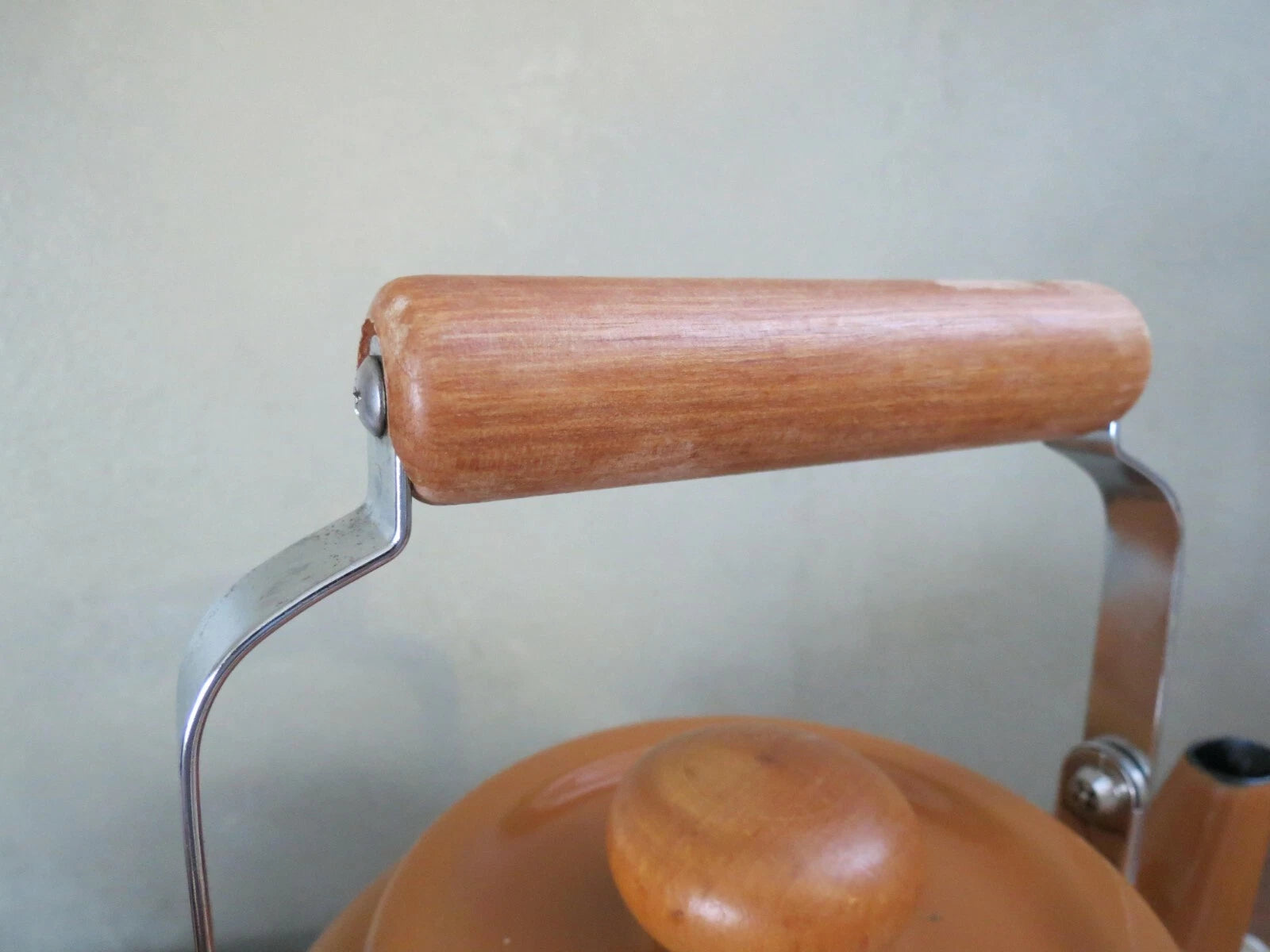 Vintage Gold/Light Brown Enameled Teapot | eBay