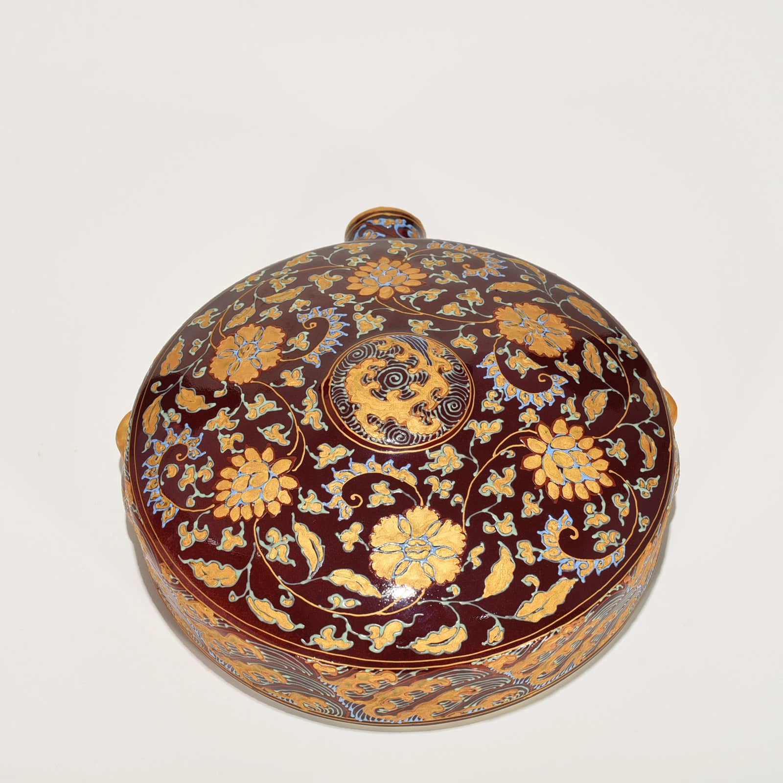 8.7" Old Chinese Porcelain ming dynasty yongle mark colour enamels flower Teapot | eBay