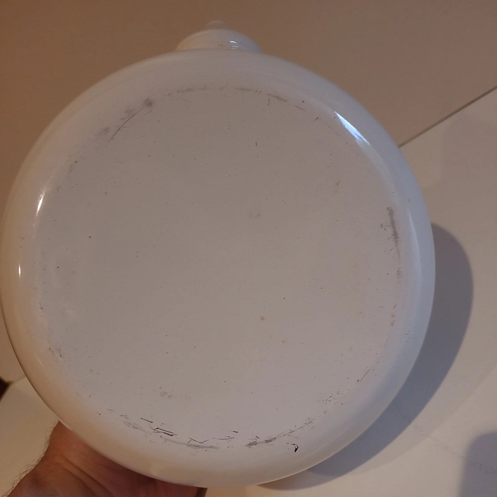 Vintage 90s Thomson Enamel Tea Pot Kettle Bird House Wood Handle & Knob 2.5 Qts | eBay