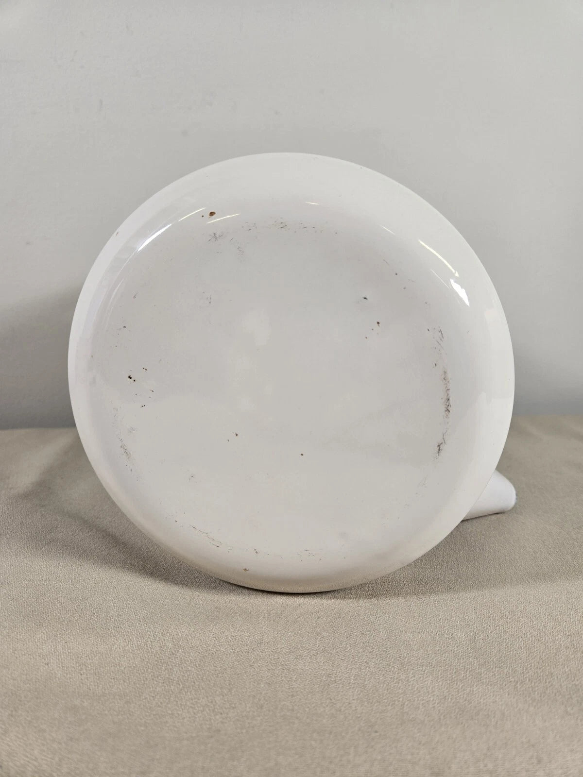 Vtg Retro Enamel Tea Pot Harvest Wheat Wood Handle In Used Condition | eBay