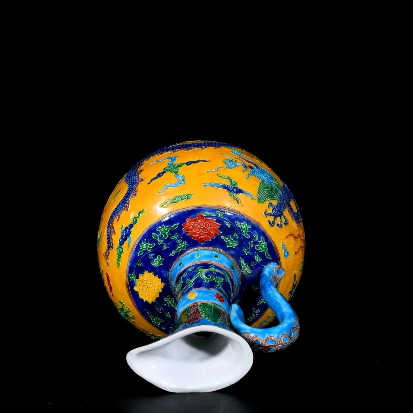 Nice Collectable Beautiful Hand Enamel color Porcelain Dragon Teapot | eBay