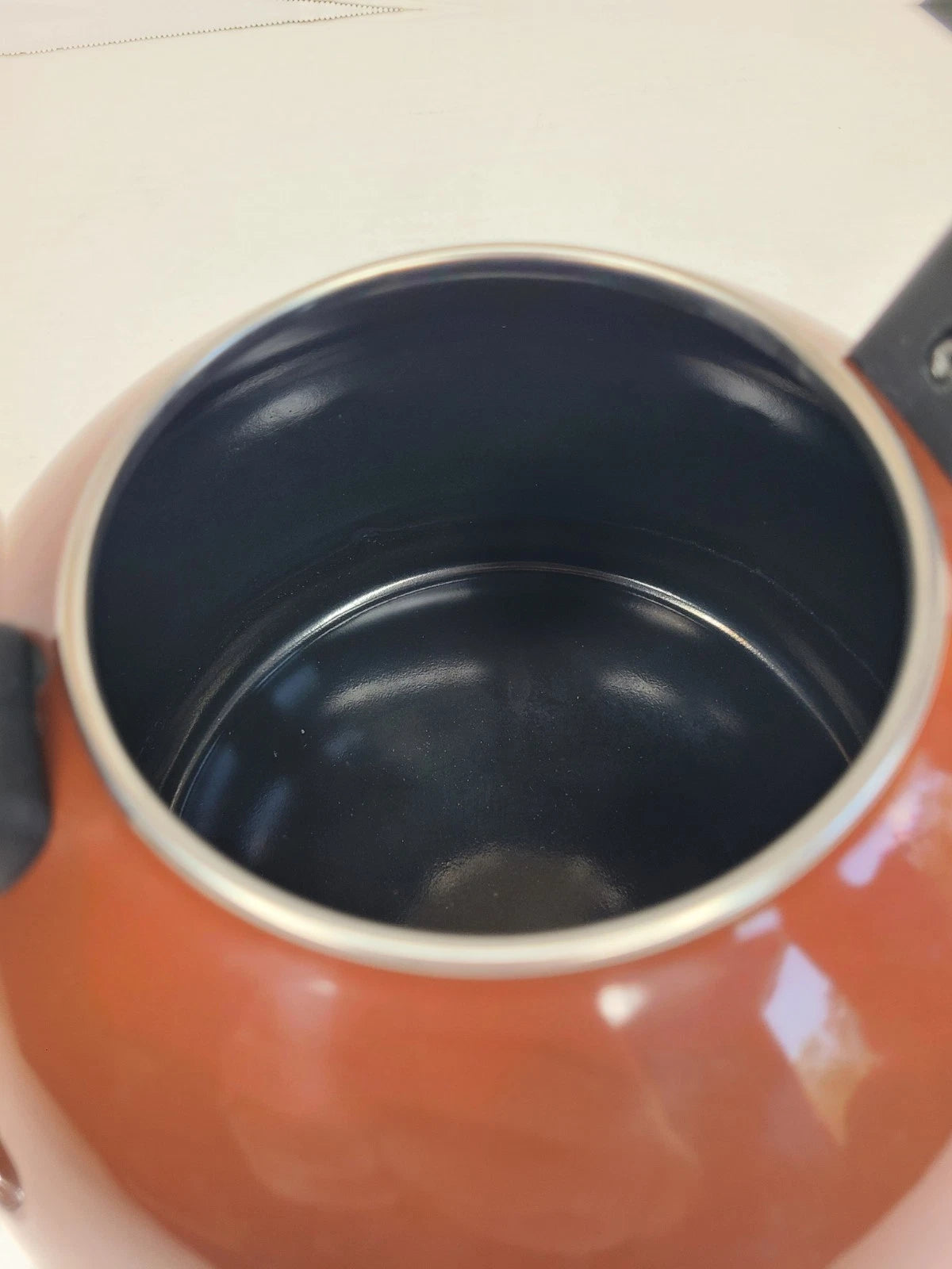 Silver Stone2 Porcelain Enamel Teapot 2 Quart Brand NEW | eBay