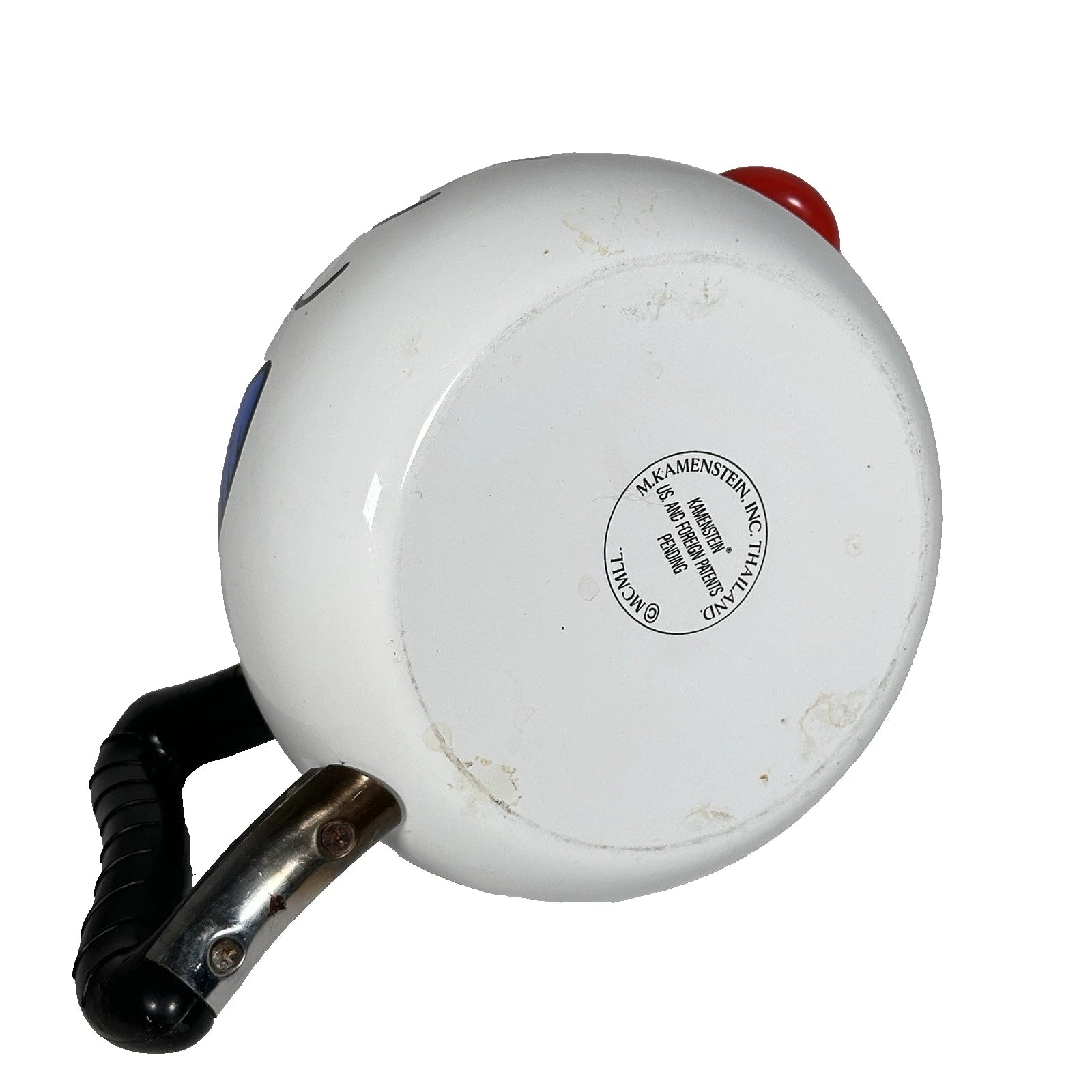 Vintage Kamenstein Fish Tea Kettle White Enamel MCM Tea Pot | eBay