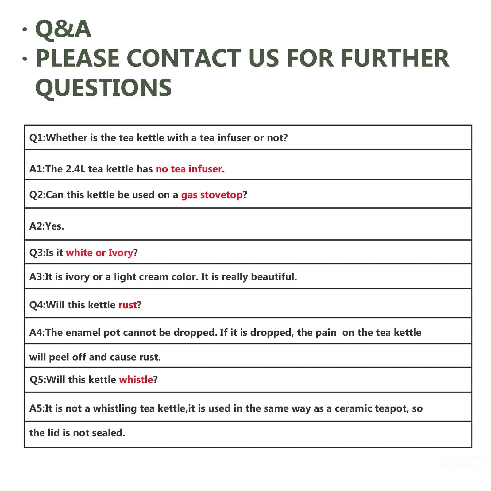 Enamel Teapot Floral Large Porcelain Enameled Teakettle Stovetop Kettle | eBay