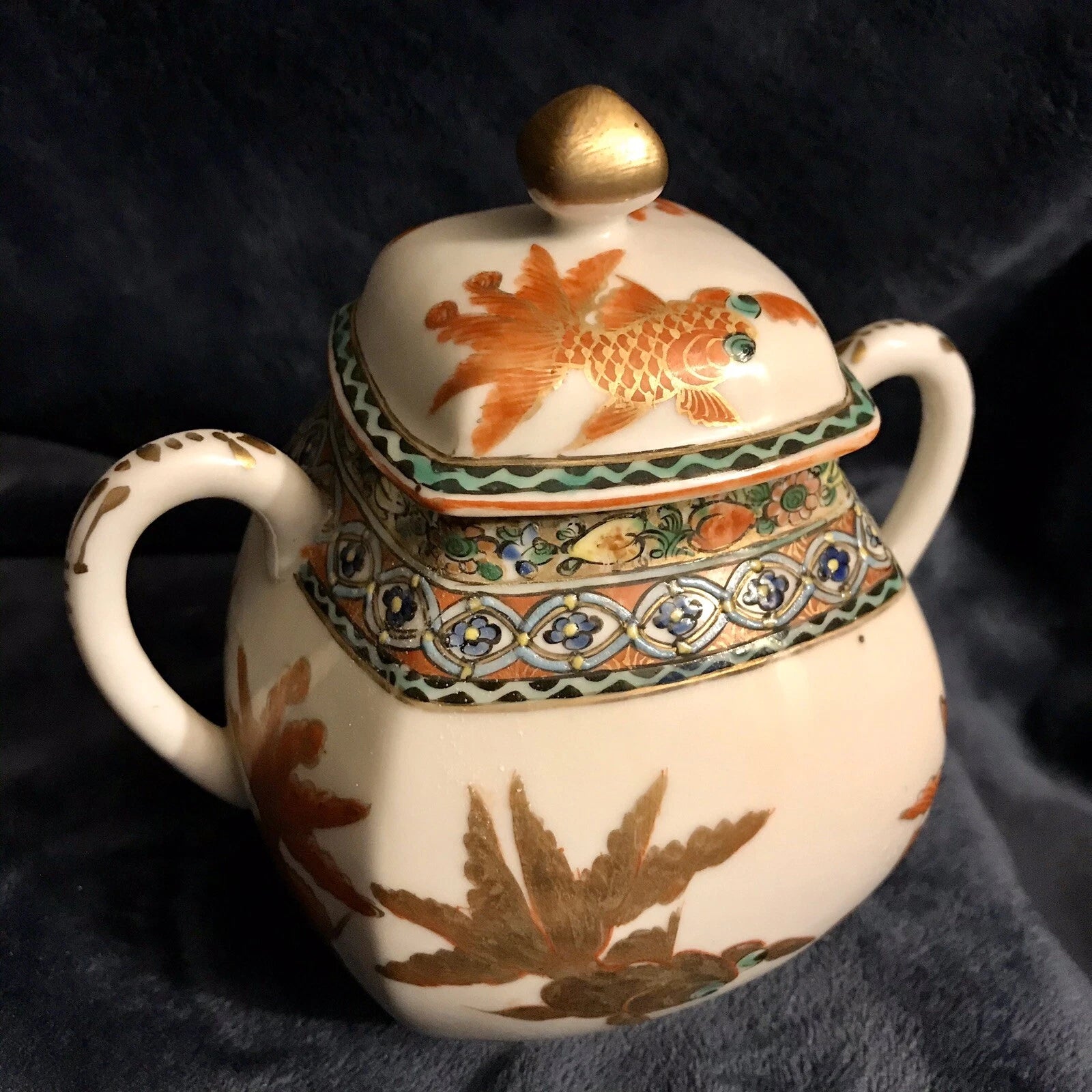 Rare Antique Chinese Export Early Republic Enameled Porcelain Teapot Tea Set | eBay