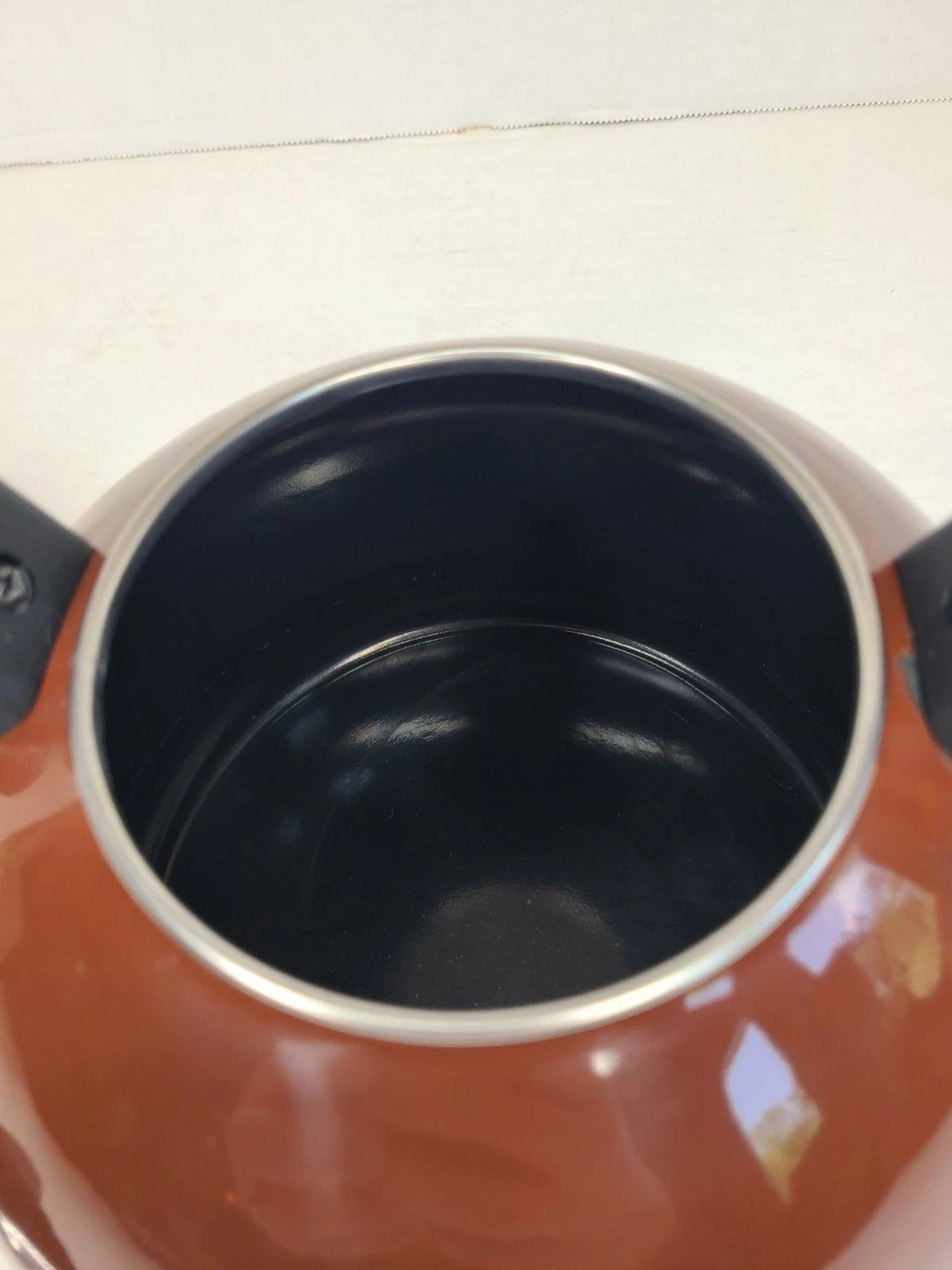 Silver Stone2 Porcelain Enamel Teapot 2 Quart Brand NEW | eBay