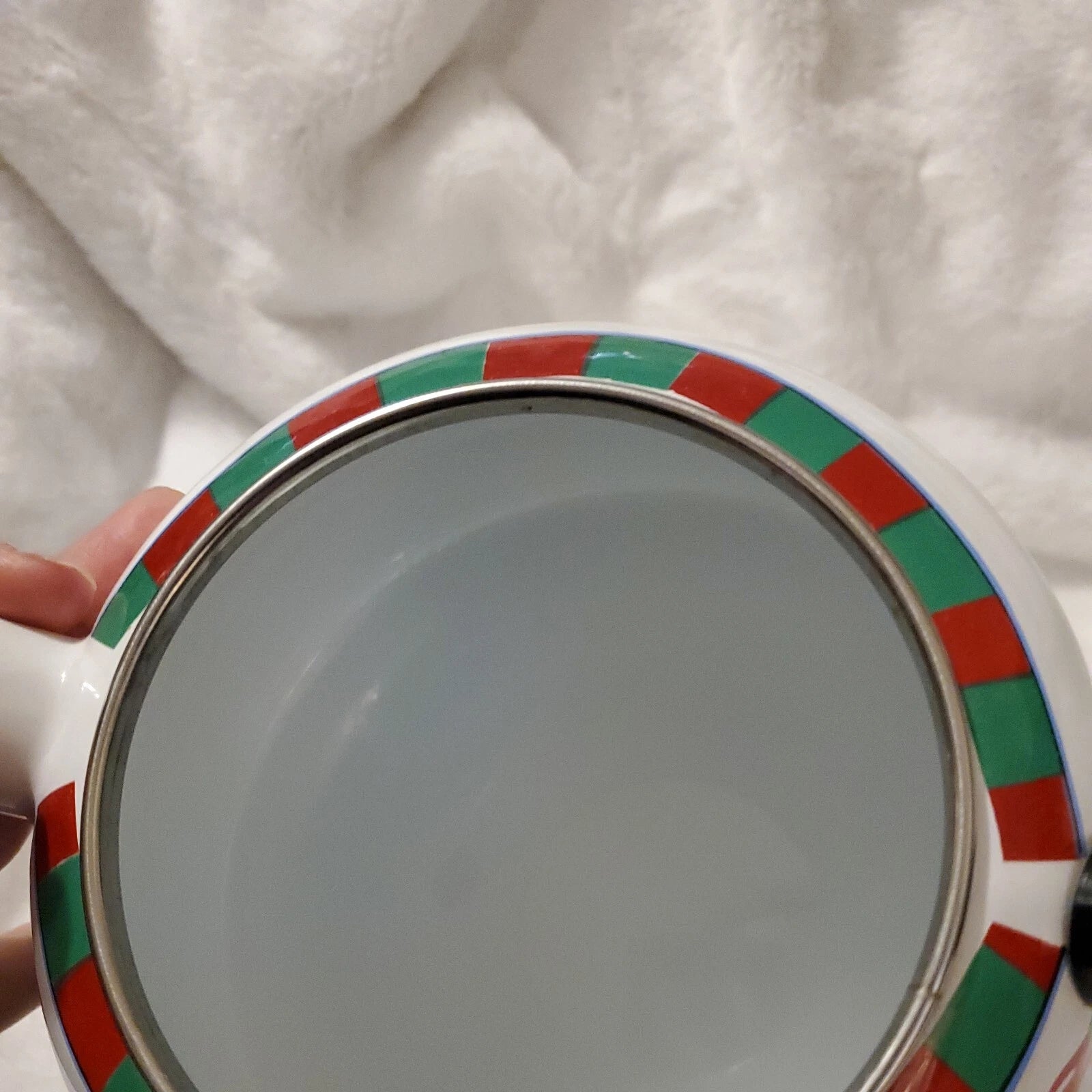 Christmas Snowman Teapot Kettle 3 QT Porcelain Enamel Vintage Holiday Decor | eBay