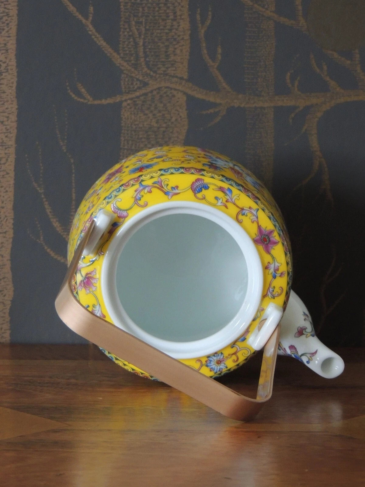 Enamelled Chinese Porcelain Teapot | eBay