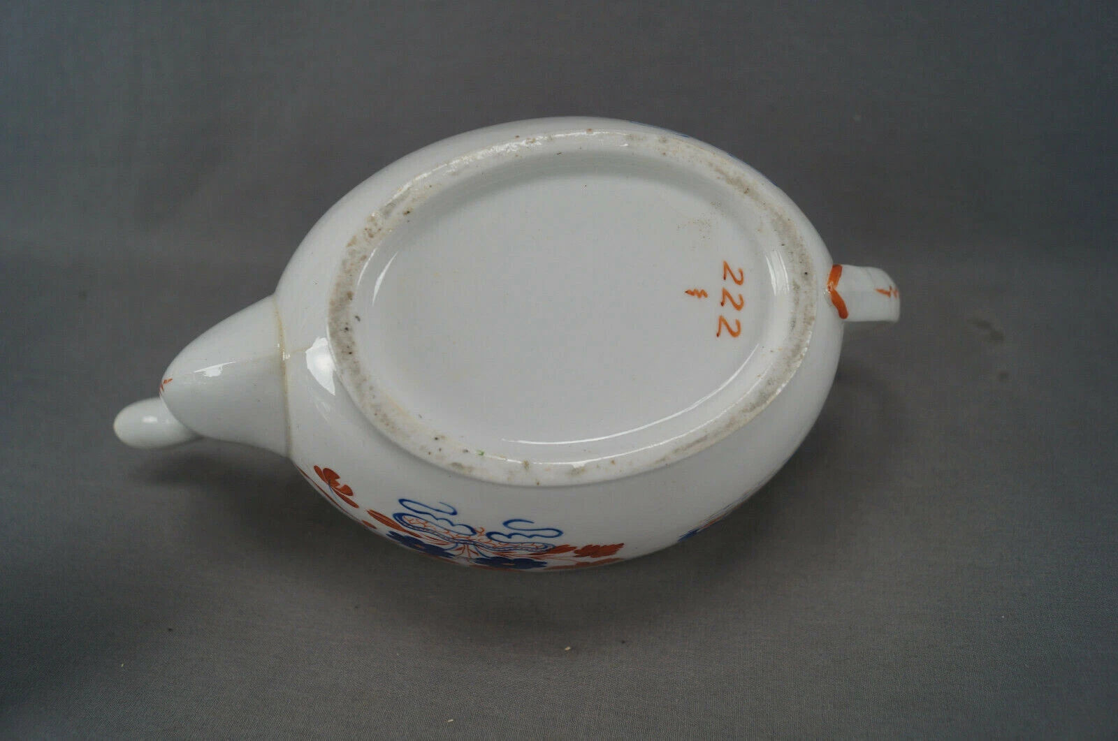 English Machin Pattern 222 Hand Enameled Porcelain Bone China Teapot Circa 1810 | eBay