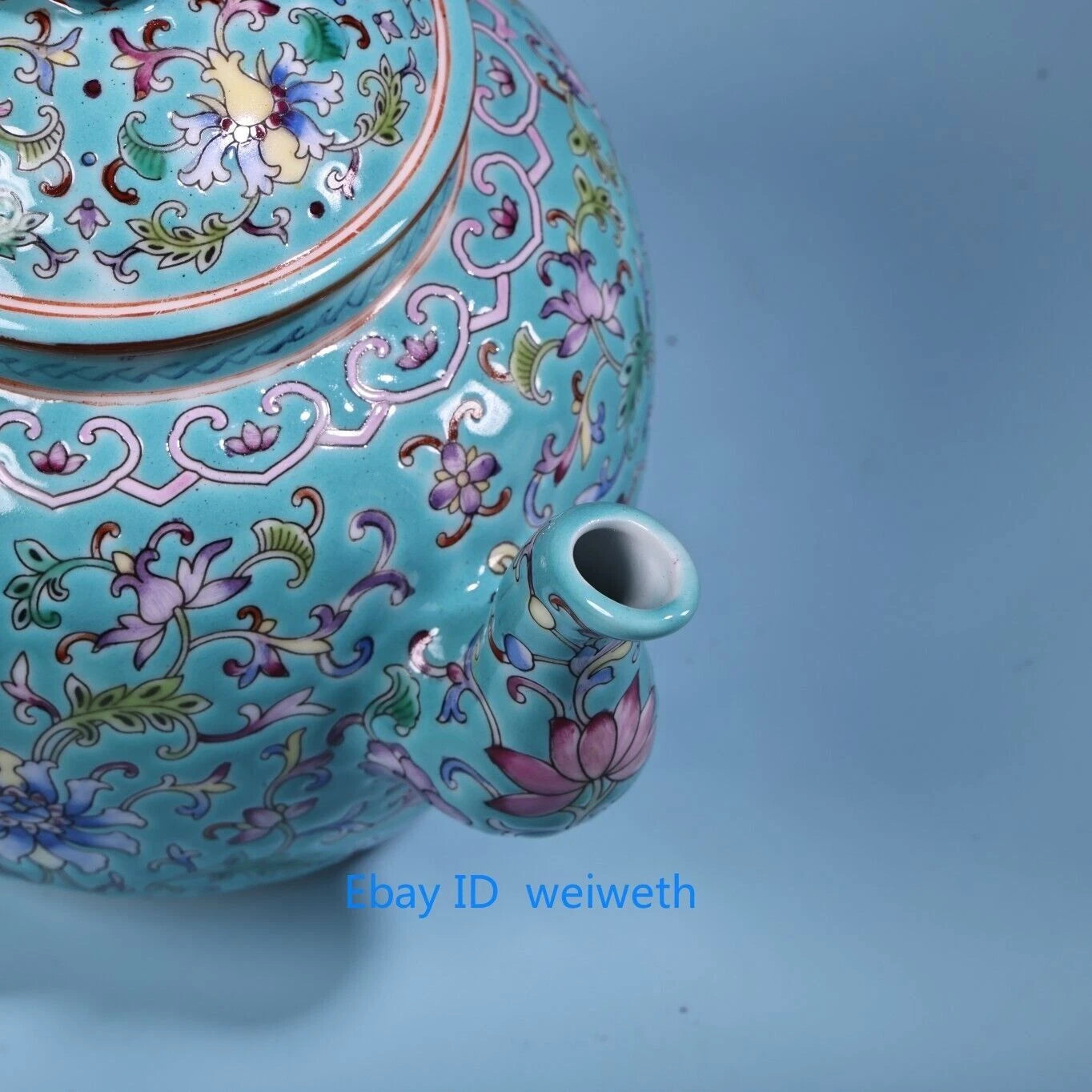 Collection Old Qing Dynasty Hand made Painted Enamel Colored Porcelain Teapot | eBay