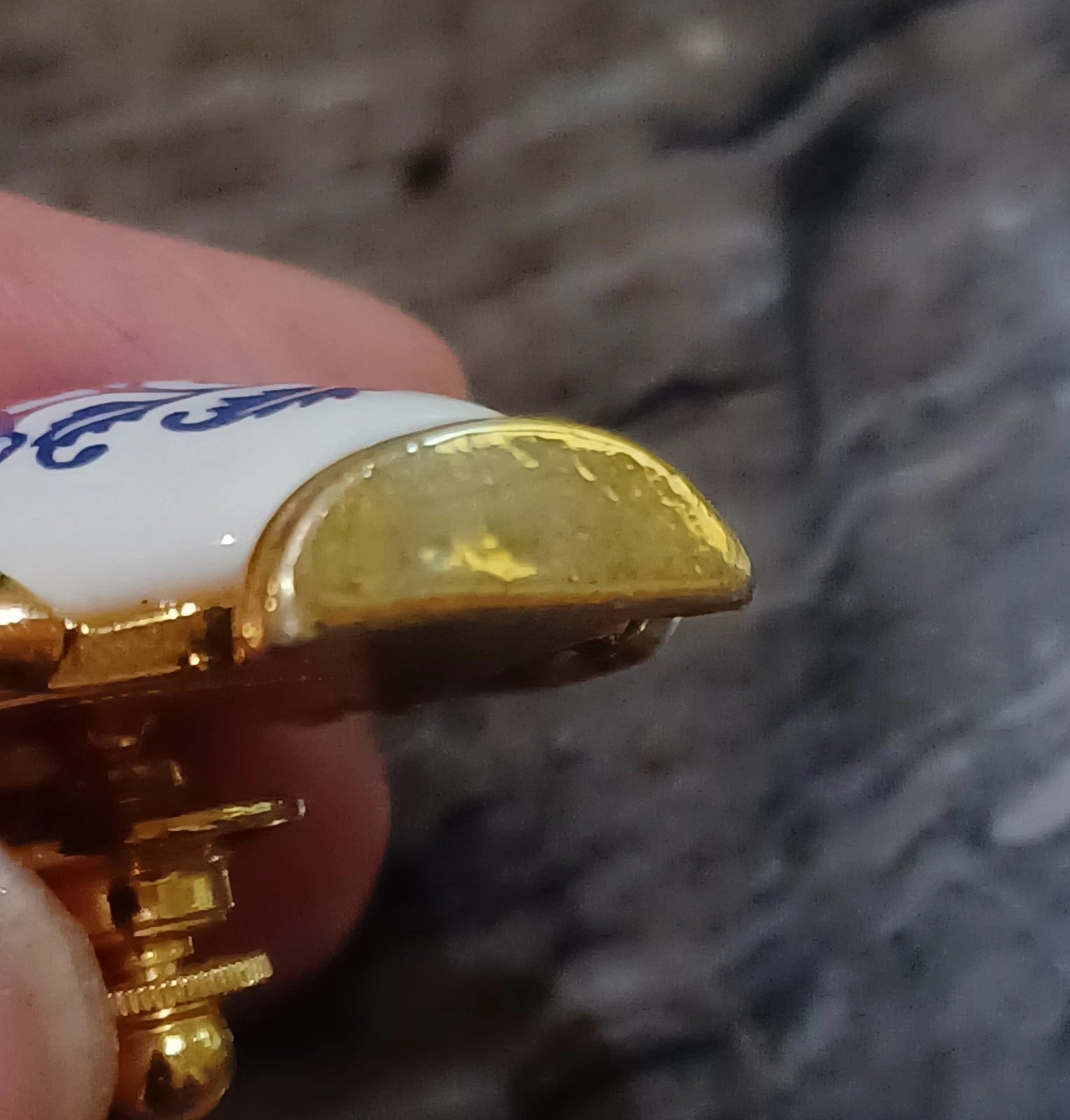 2-Vtg Avon teapot pins brooches marked porcelain faux pearl gold tone enamel | eBay