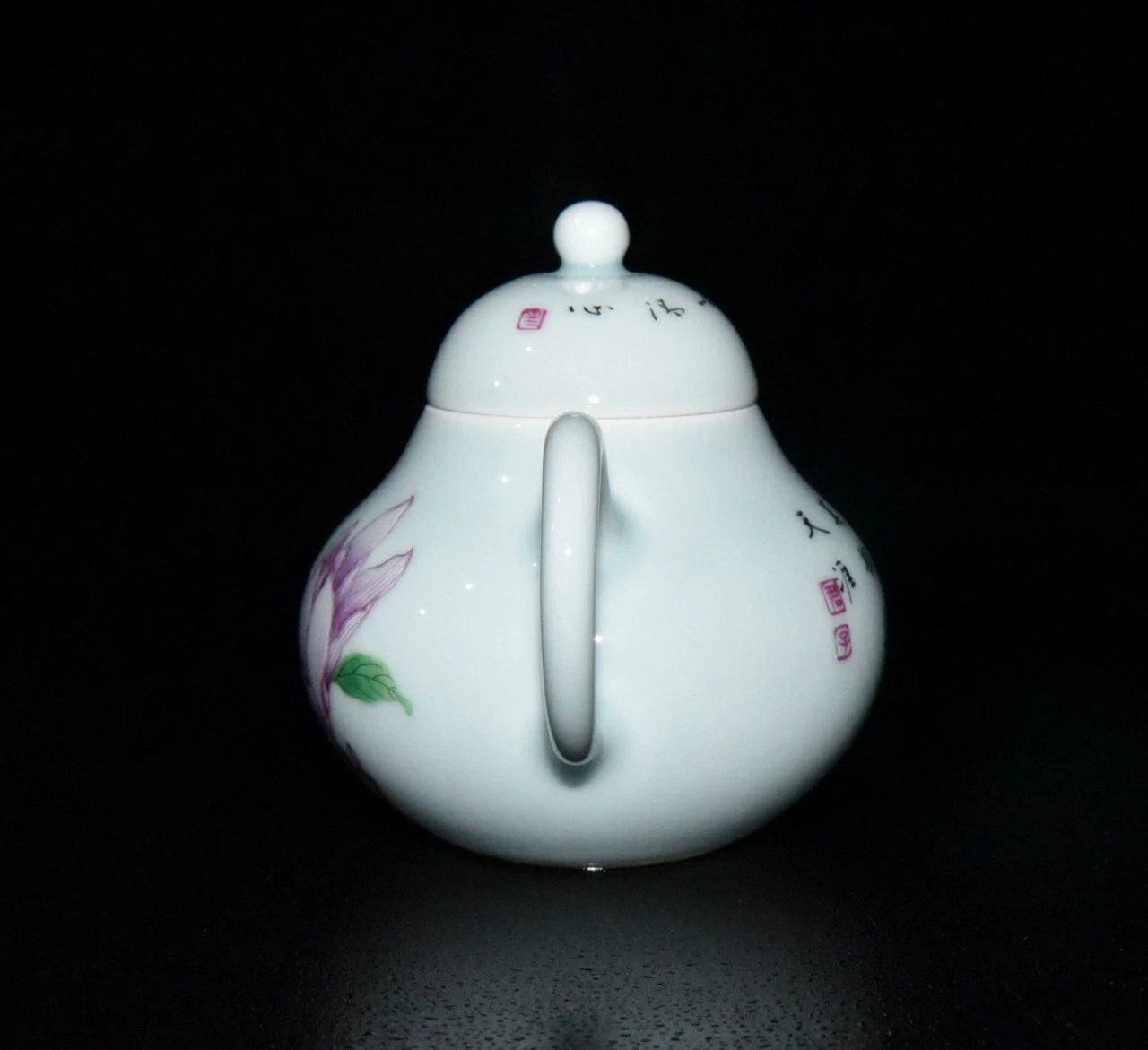 4.7" China Old Antique Qing Yongzheng Mark Porcelain Colour Enamels Teapot | eBay